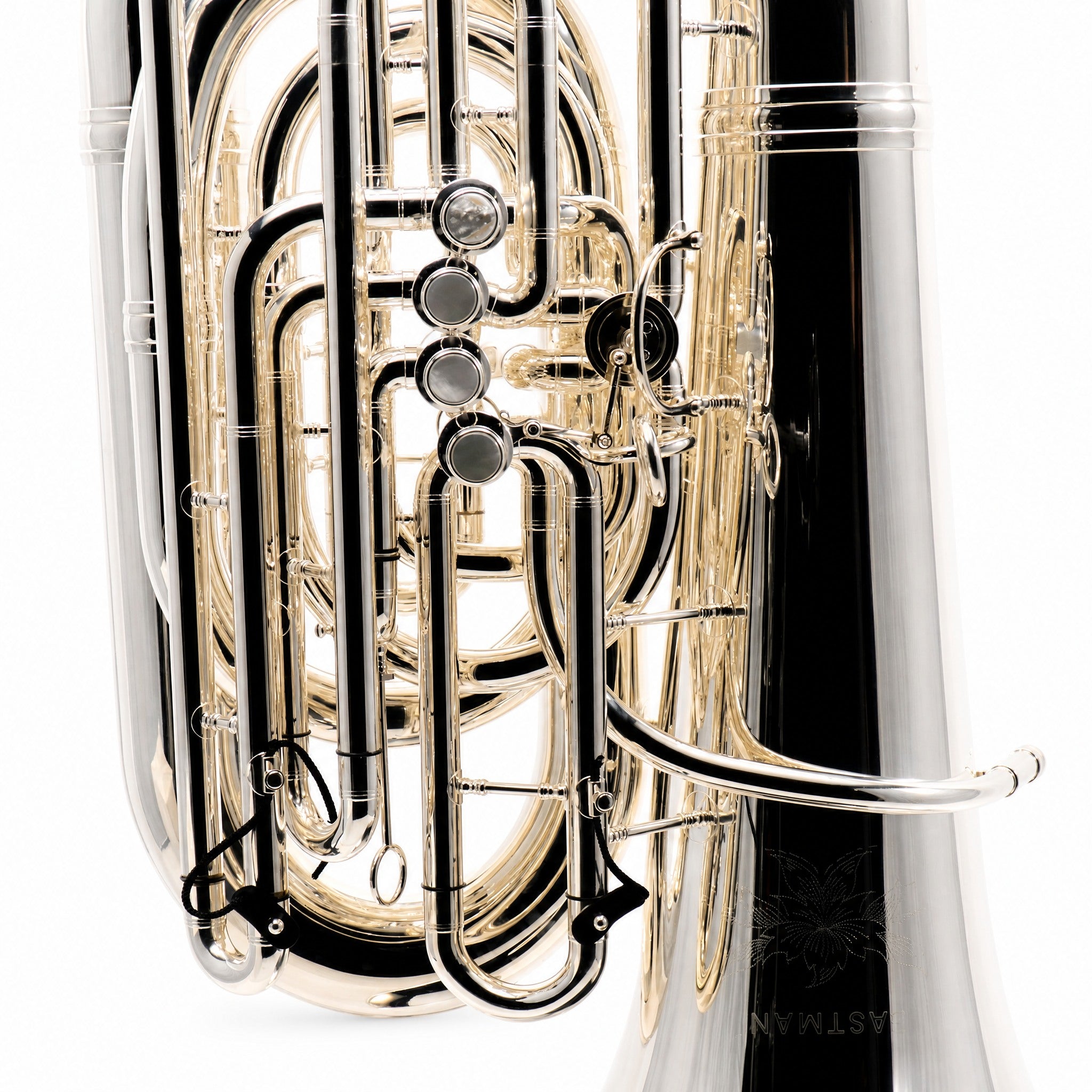 Eastman EBC832S Professional 4/4 CC Tuba in Silver Plate