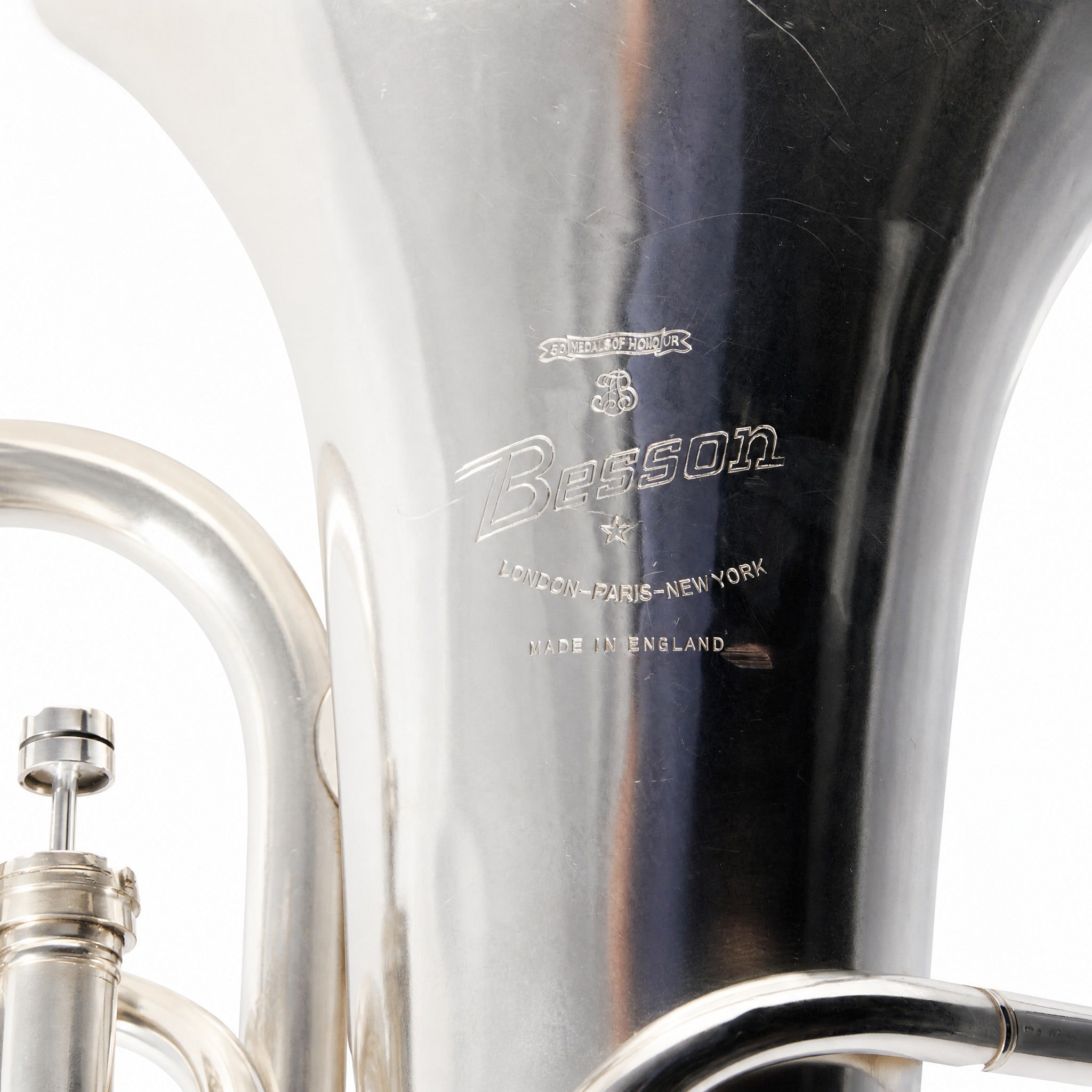 Besson Imperial Professional Euphonium in Silver Plate