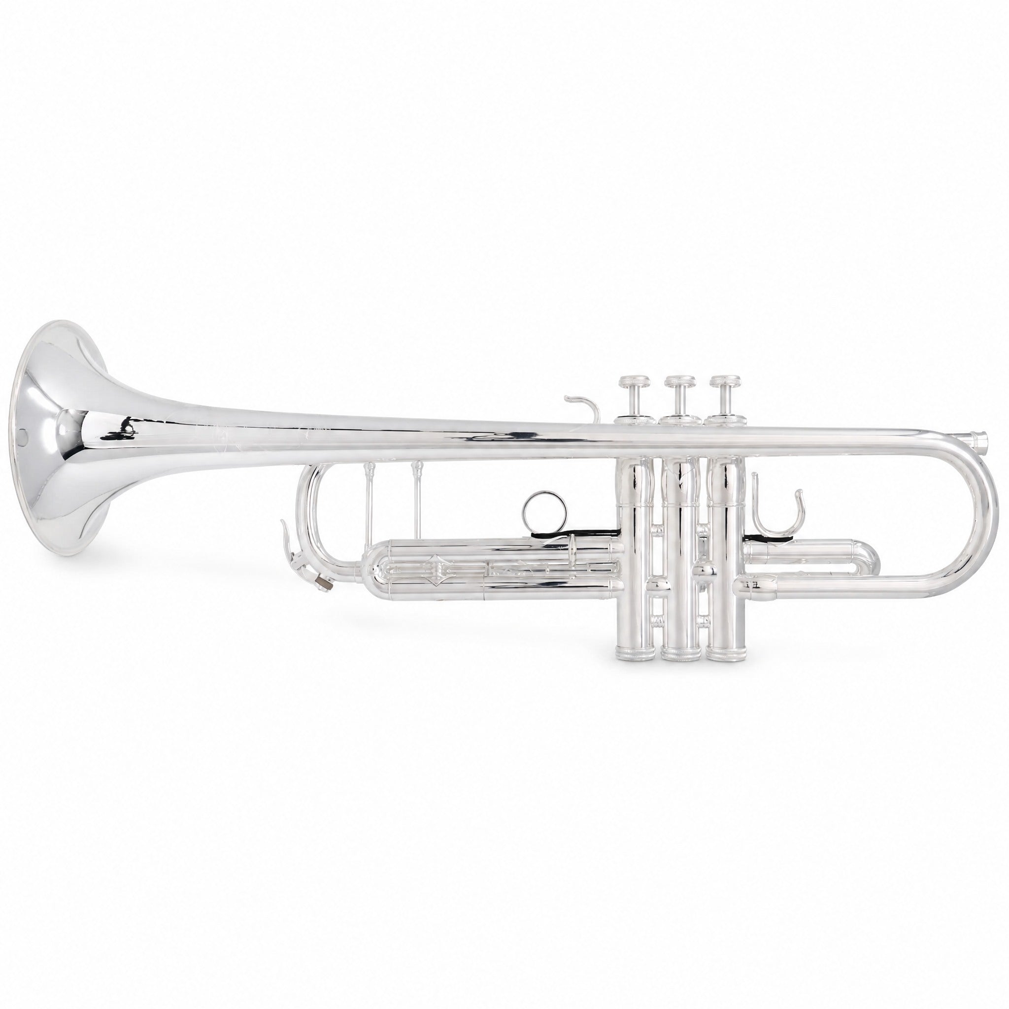 S.E. Shires Q10S Q-Series Professional Bb Trumpet in Silver Plate
