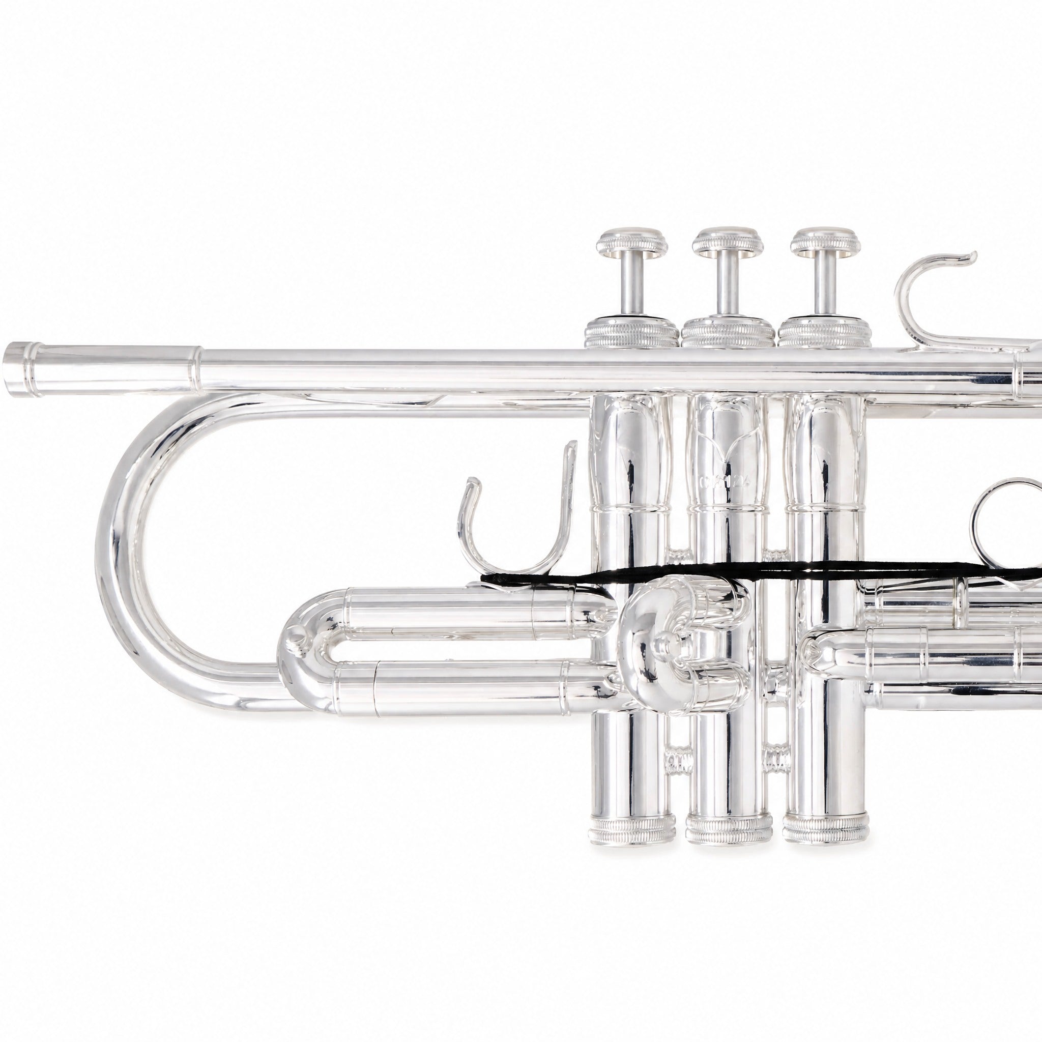 S.E. Shires Q10S Q-Series Professional Bb Trumpet in Silver Plate