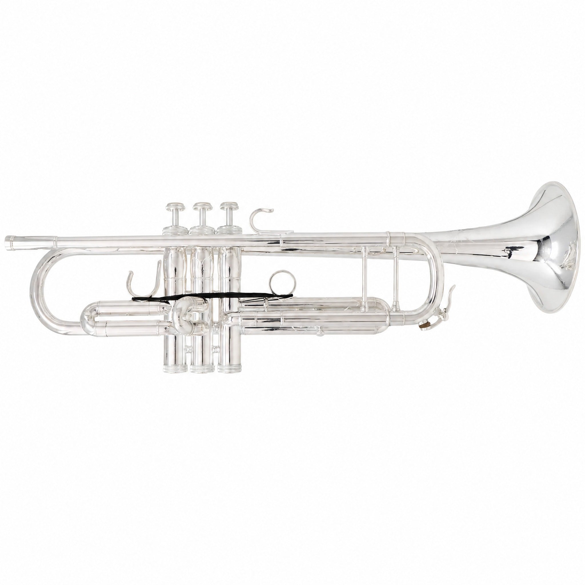 S.E. Shires Q10S Q-Series Professional Bb Trumpet in Silver Plate