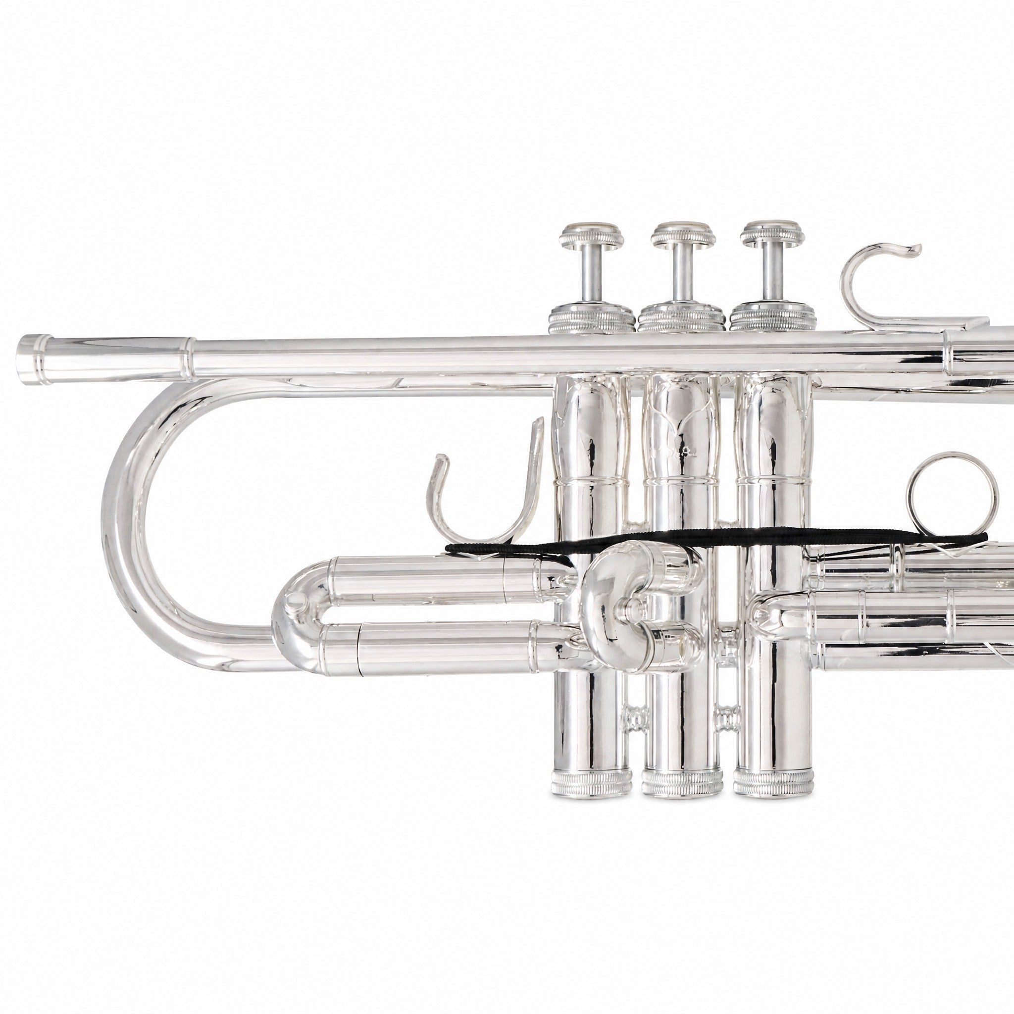 S.E. Shires Q10S Q-Series Professional Bb Trumpet in Silver Plate