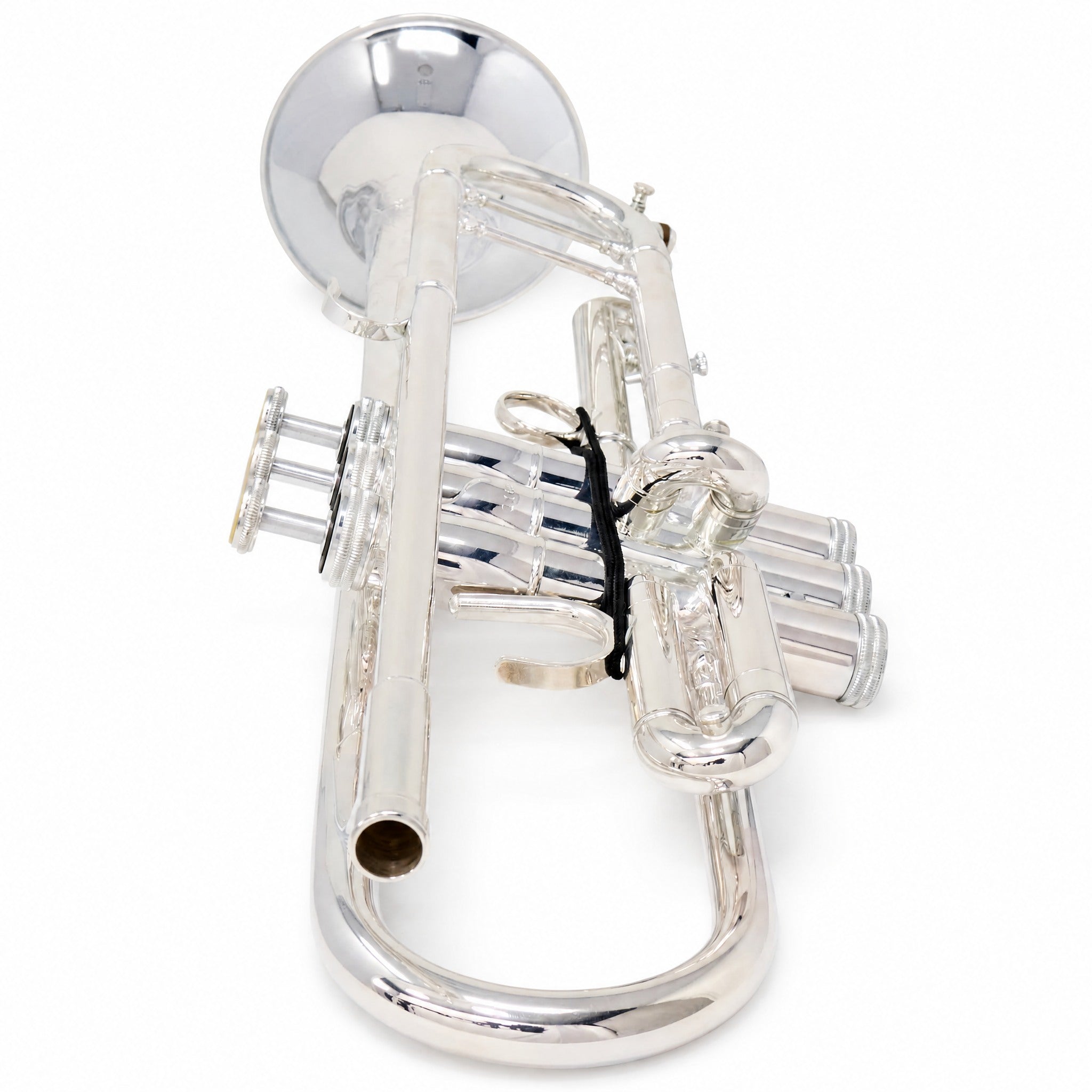 S.E. Shires Q10S Q-Series Professional Bb Trumpet in Silver Plate