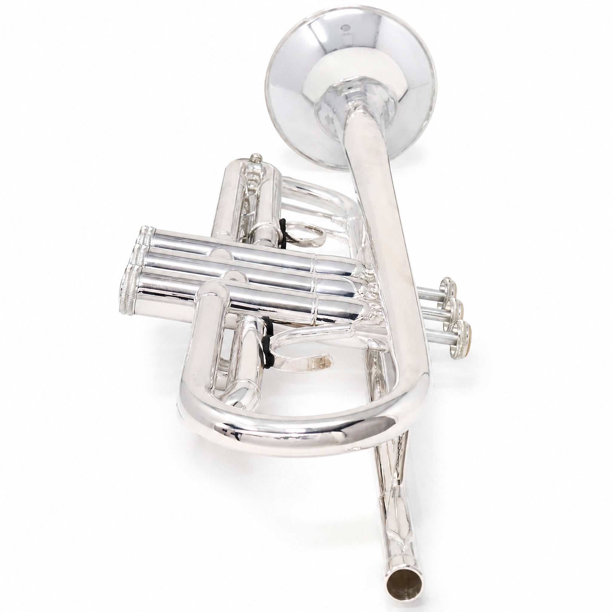 S.E. Shires Q10S Q-Series Professional Bb Trumpet in Silver Plate