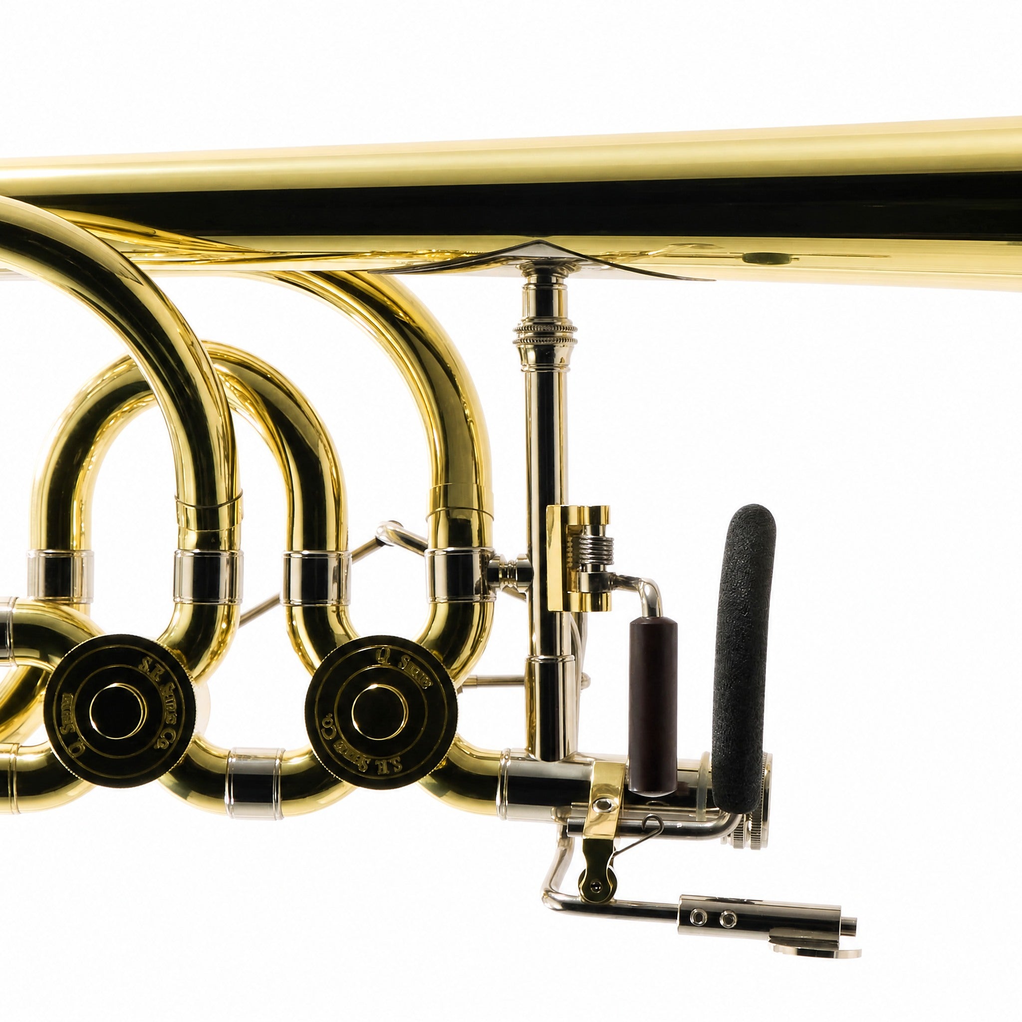 S.E. Shires Q36YR Q-Series Bass Trombone with Dual Rotary Valves SN Q23014