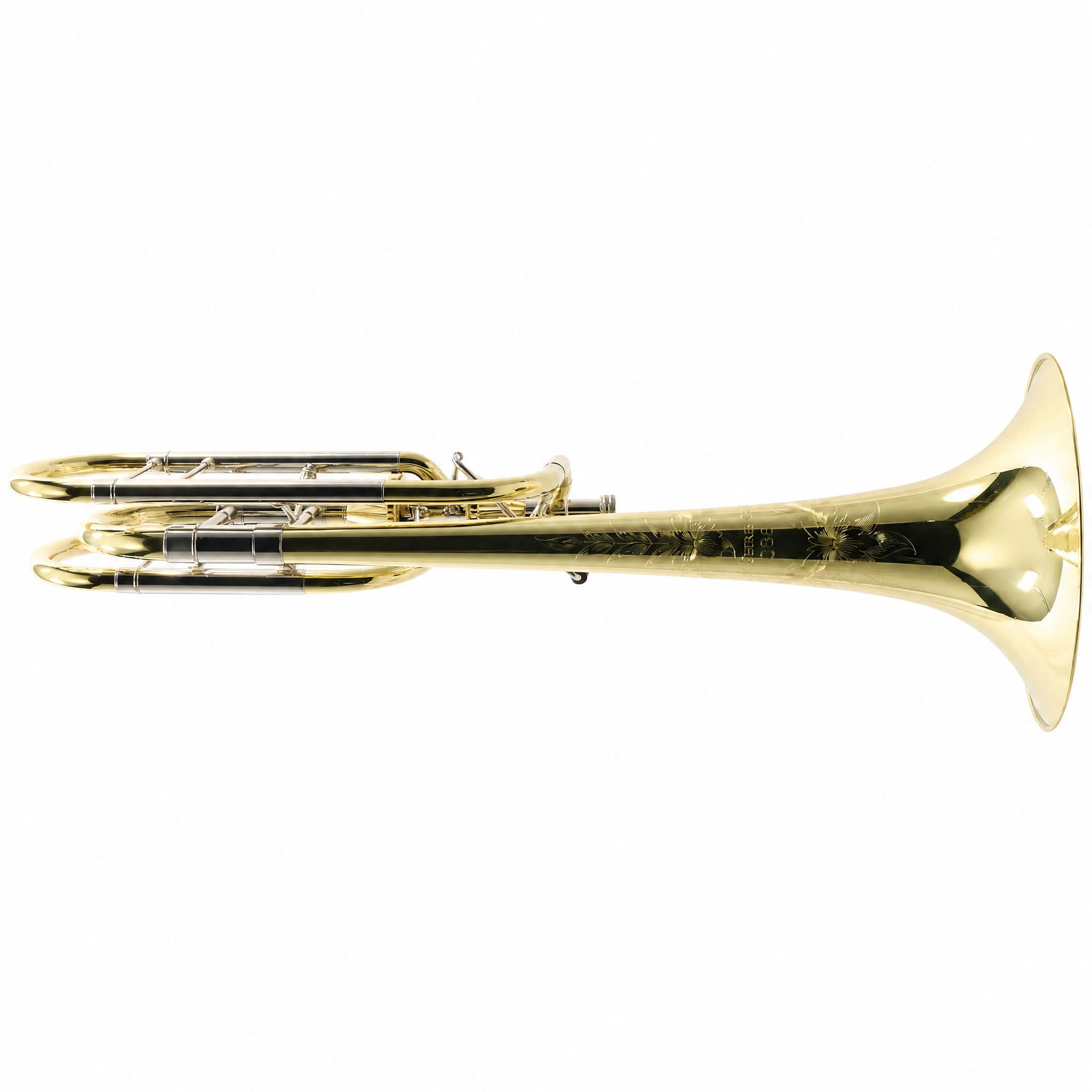 S.E. Shires Q36YA Q-Series Bass Trombone with Dual Axial Flow Valves \