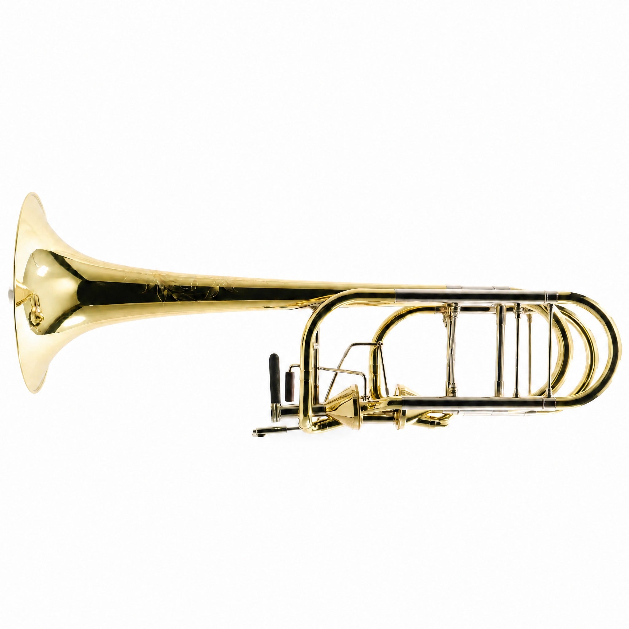 S.E. Shires Q36YA Q-Series Bass Trombone with Dual Axial Flow Valves \