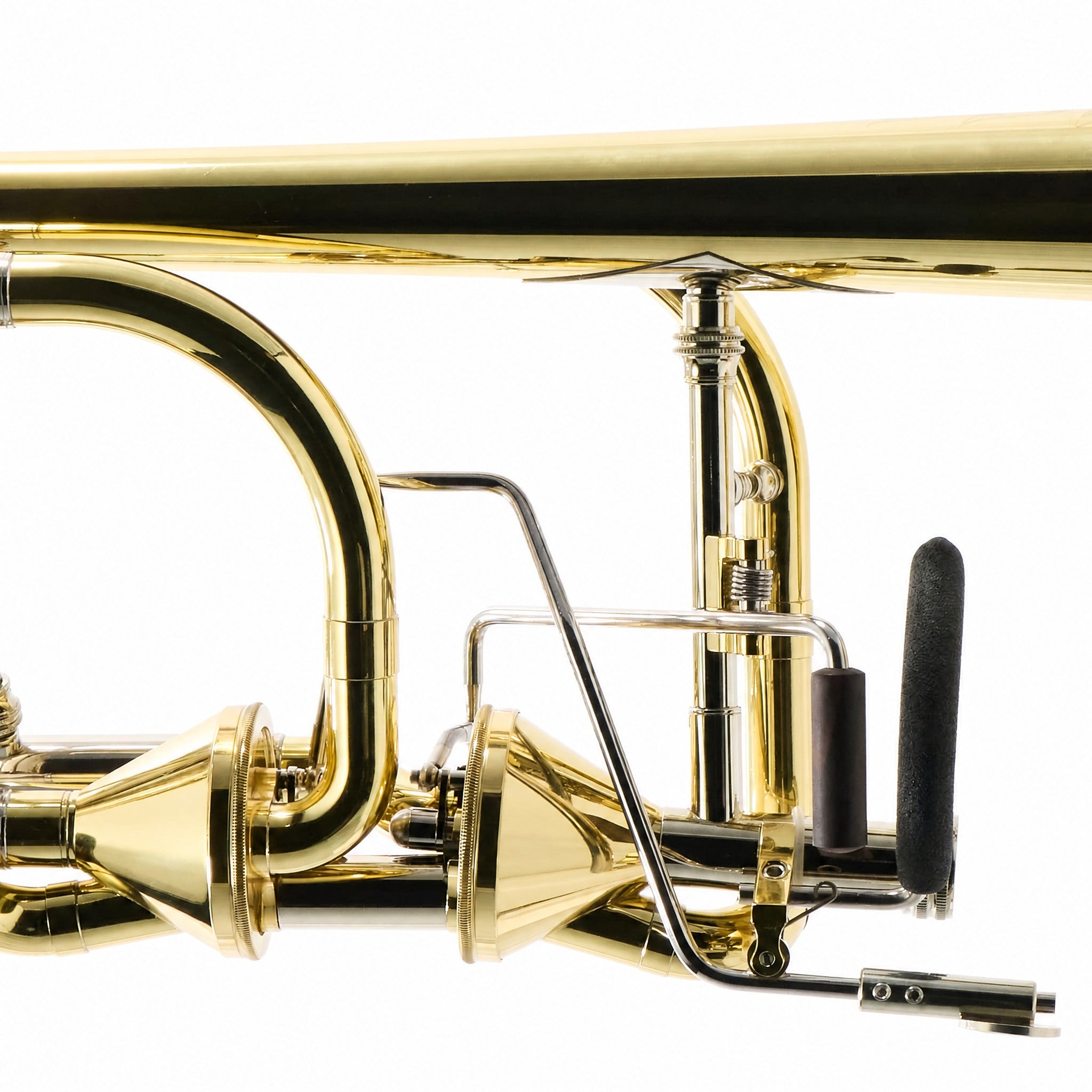 S.E. Shires Q36YA Q-Series Bass Trombone with Dual Axial Flow Valves \