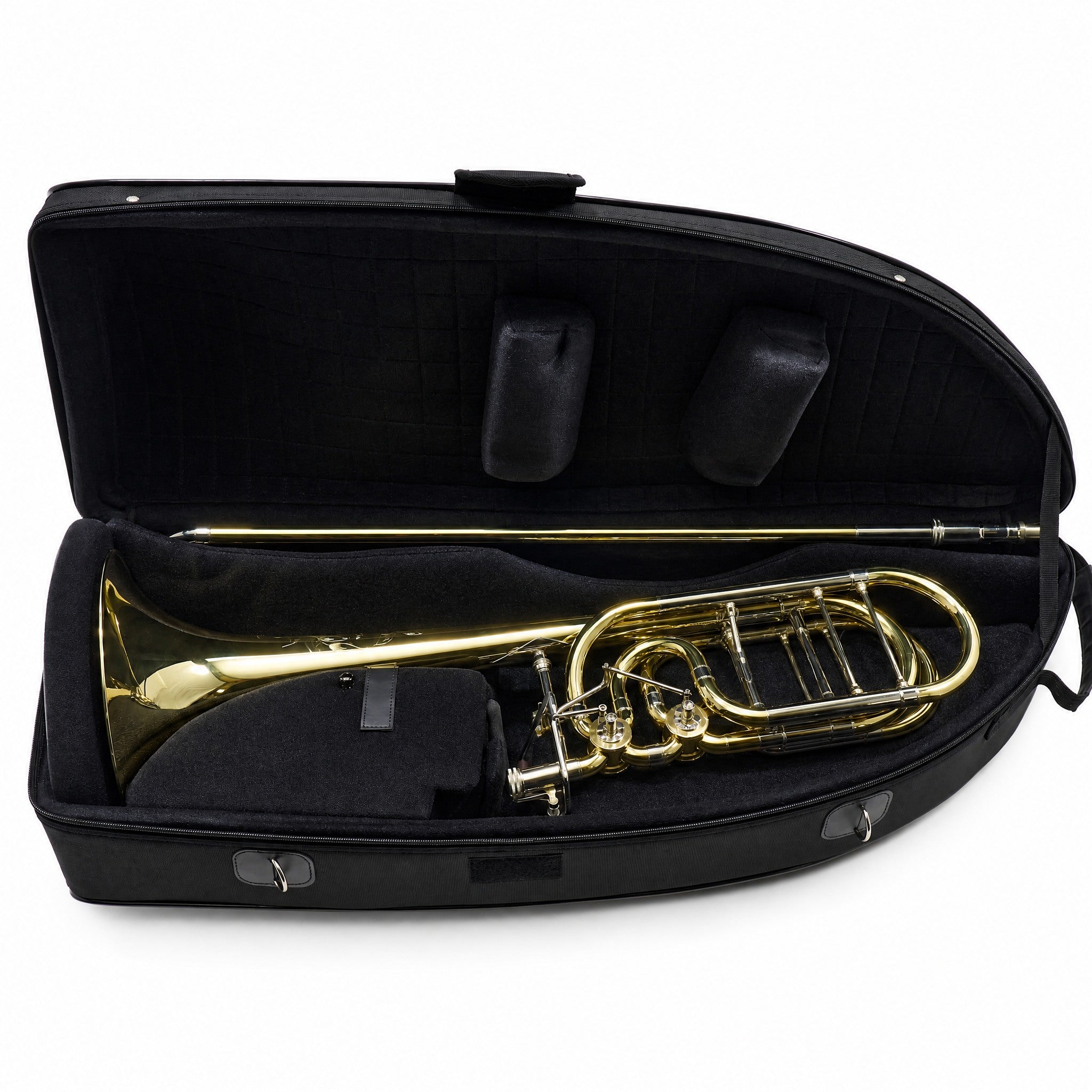 S.E. Shires Q36YA Q-Series Bass Trombone with Dual Axial Flow Valves \