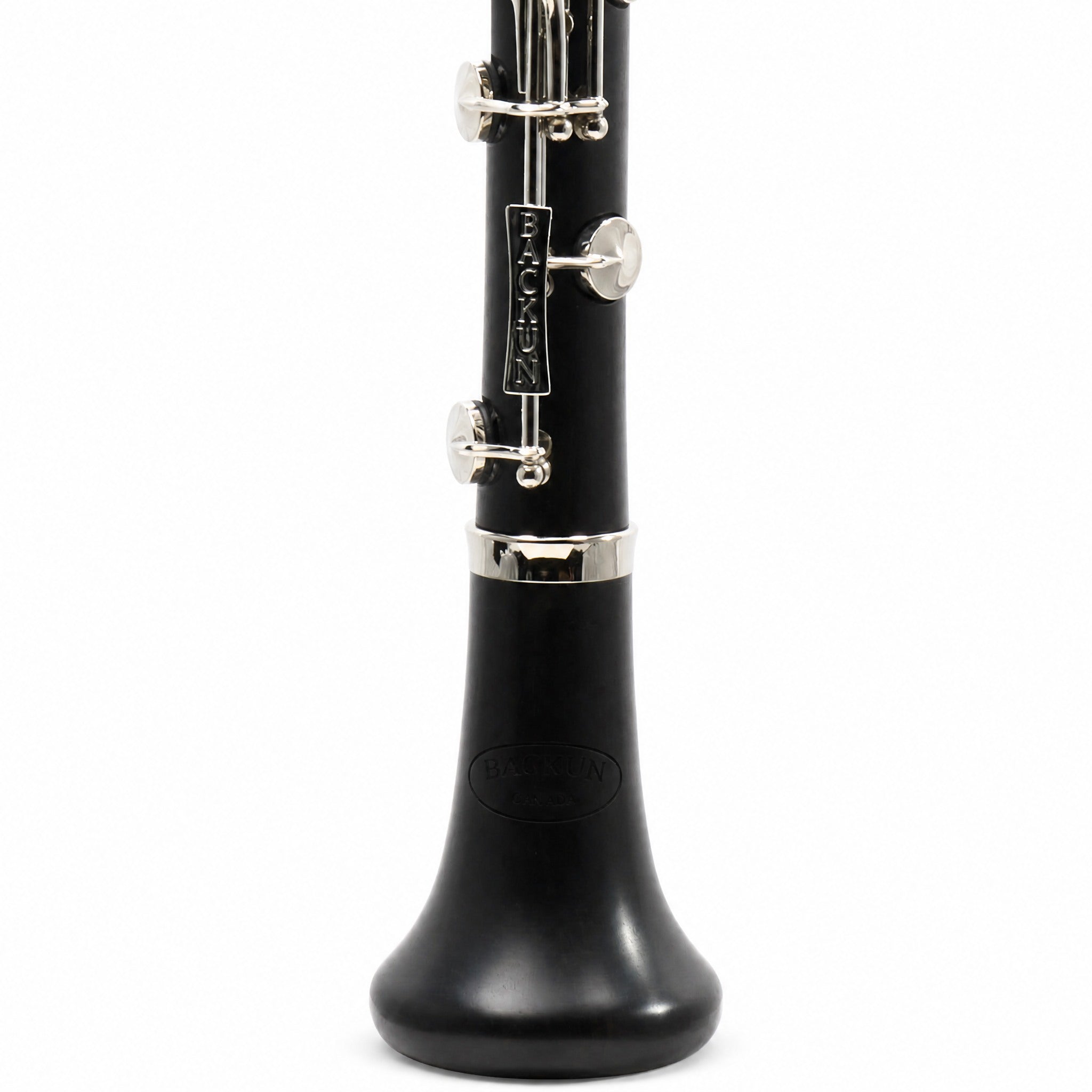 Backun BCLBALPHAG-NKPZ 'Alpha Plus' Student Bb Clarinet in Grenadilla
