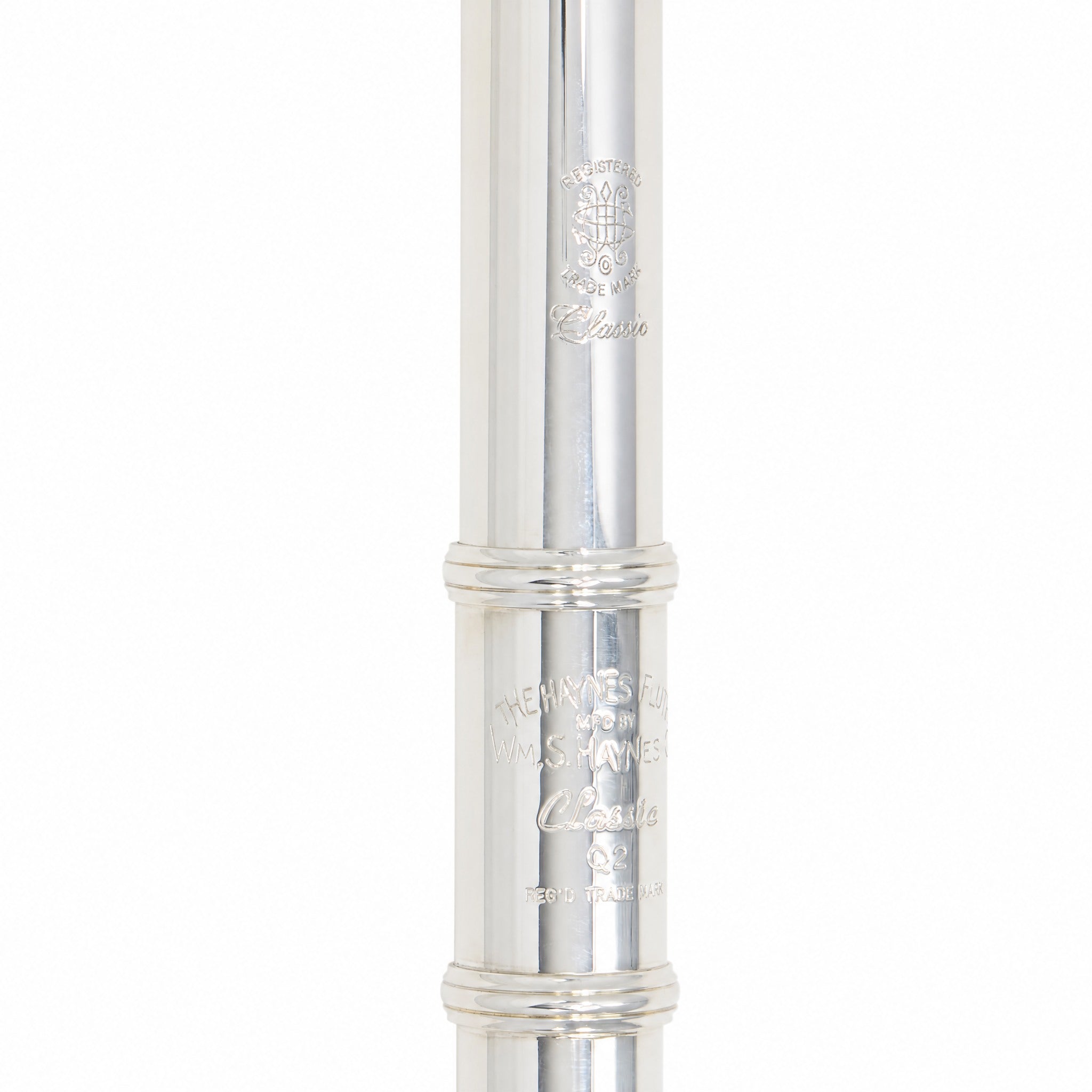 William S. Haynes Q2 Classic Professional Concert Flute in Solid Silver