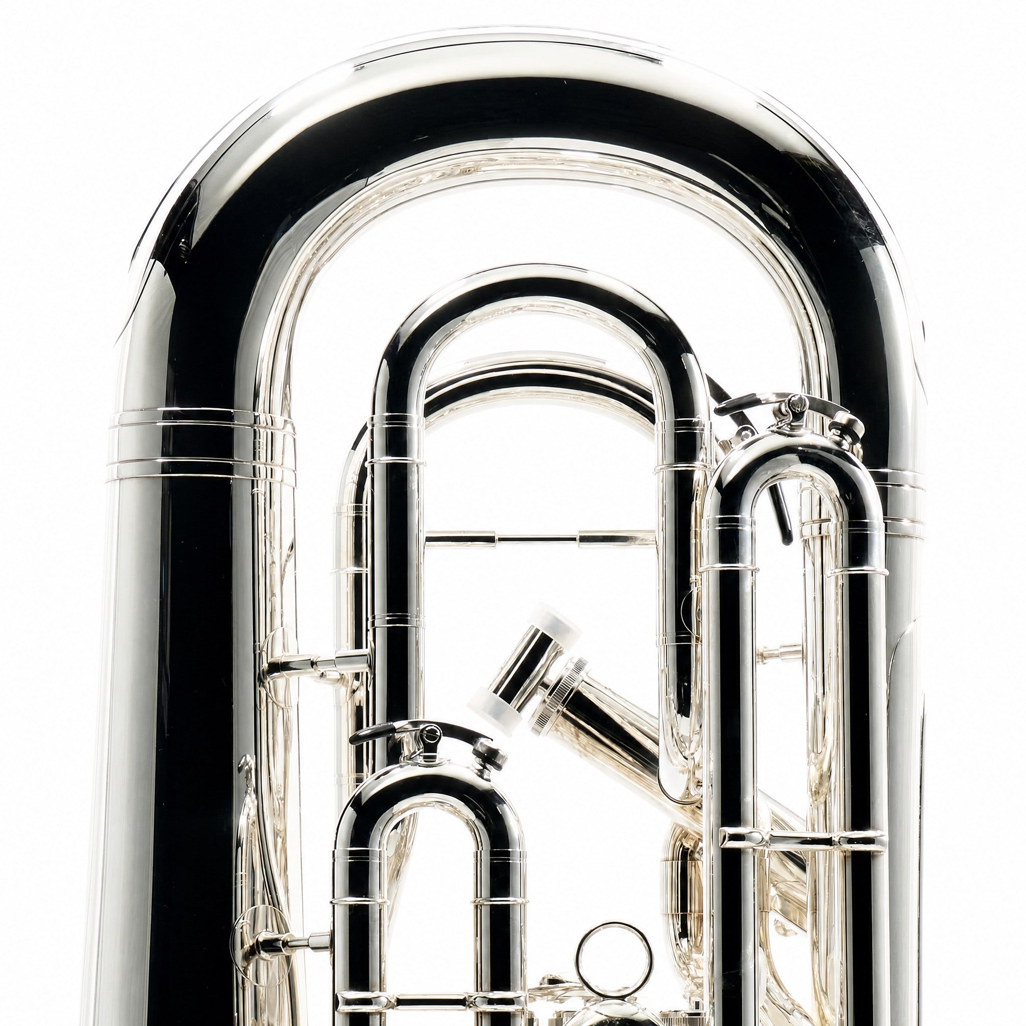 Willson 2950TA4/3S Professional Bb Compensating Euphonium in Silver Plate