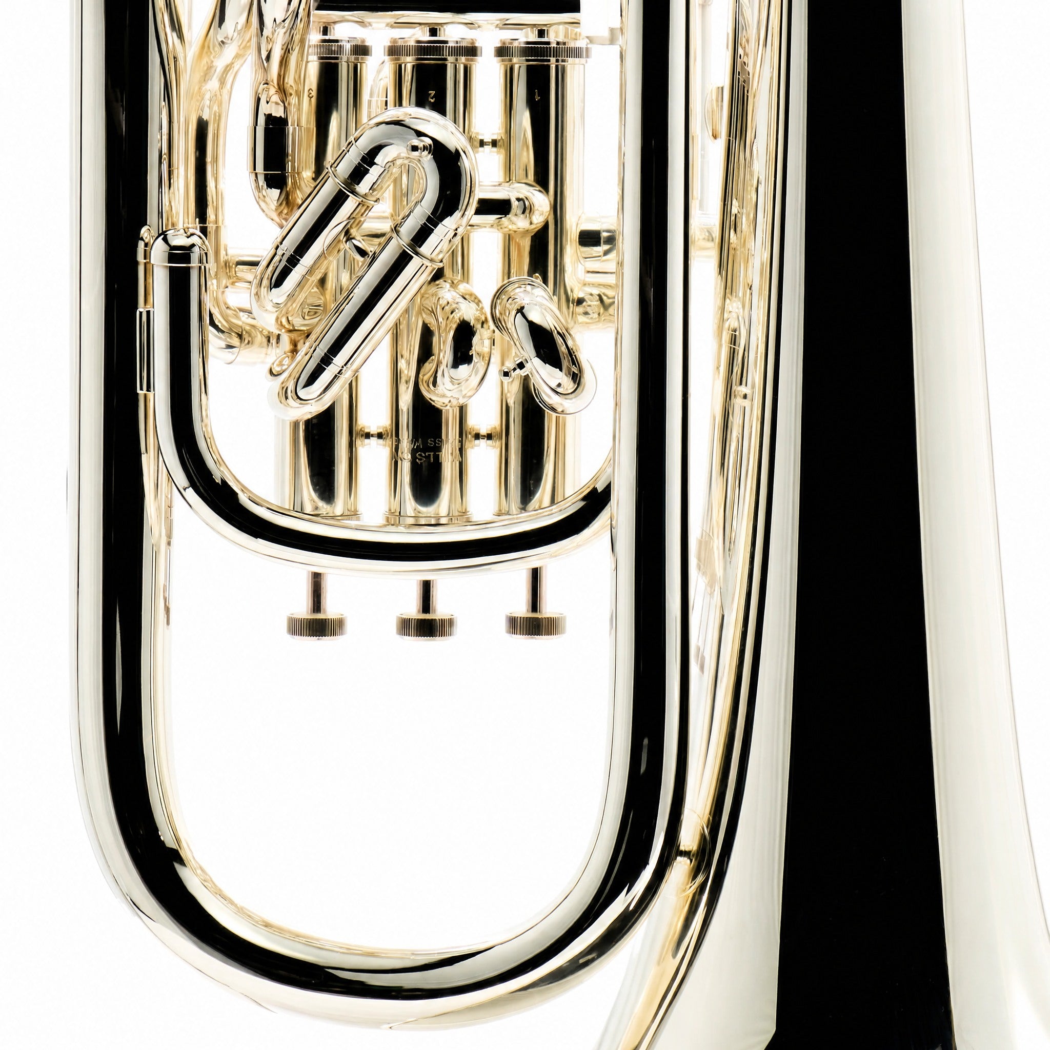 Willson 2950TA4/3S Professional Bb Compensating Euphonium in Silver Plate