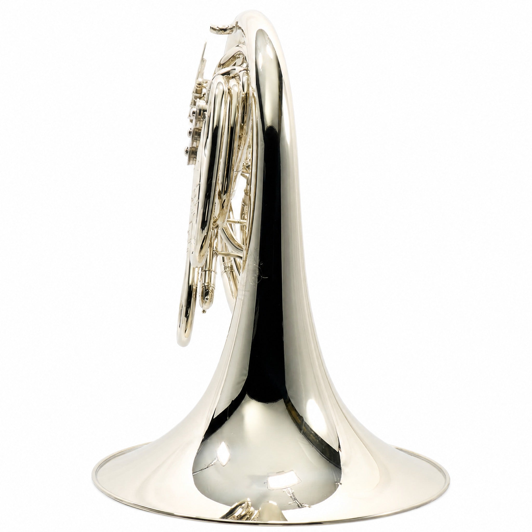 Hans Hoyer HH6802NS-1-0 'Heritage' Kruspe Wrap Double French Horn in Nickel Silver