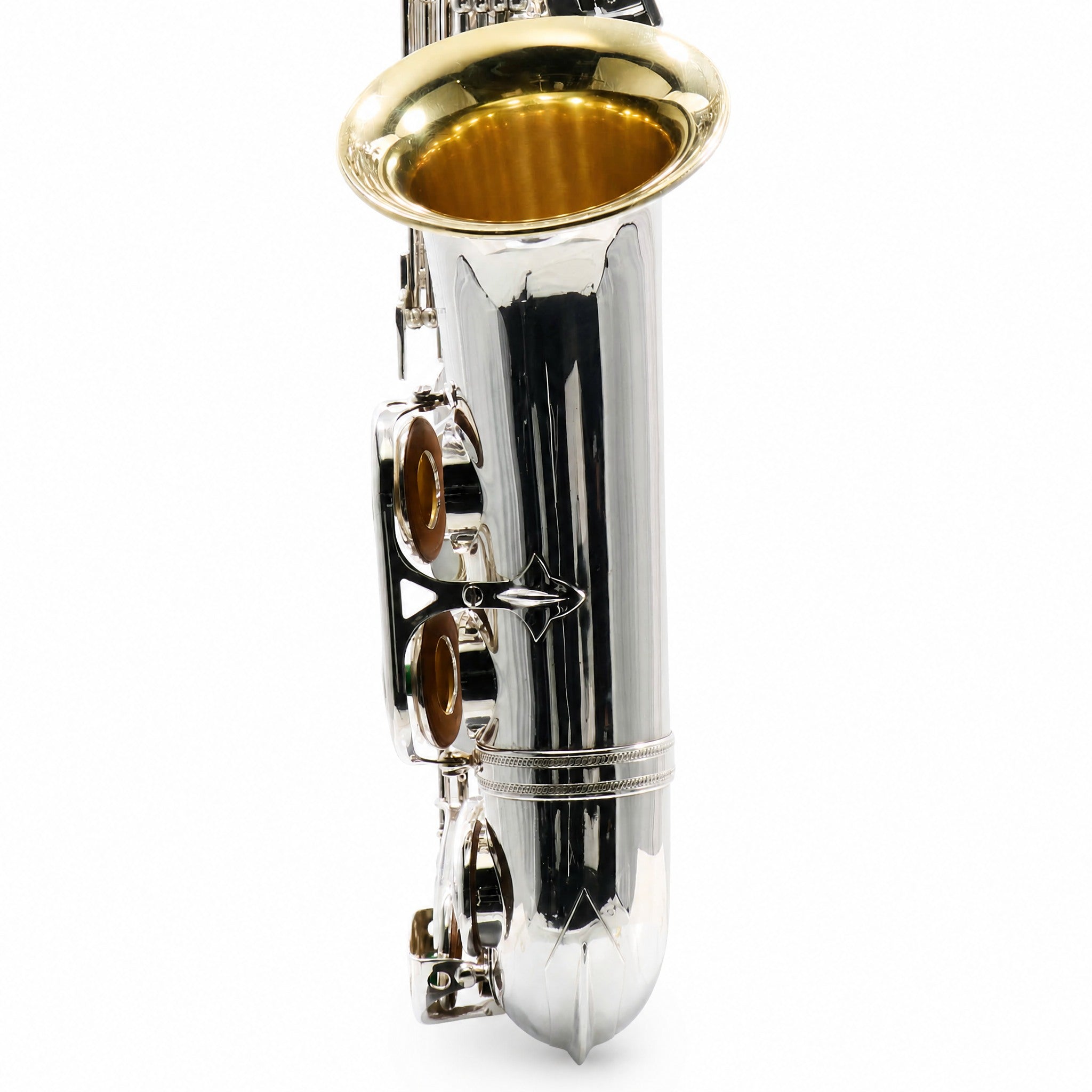 Selmer Paris Mark VI Professional Alto Saxophone in Silver Plate & Gold Wash Bell