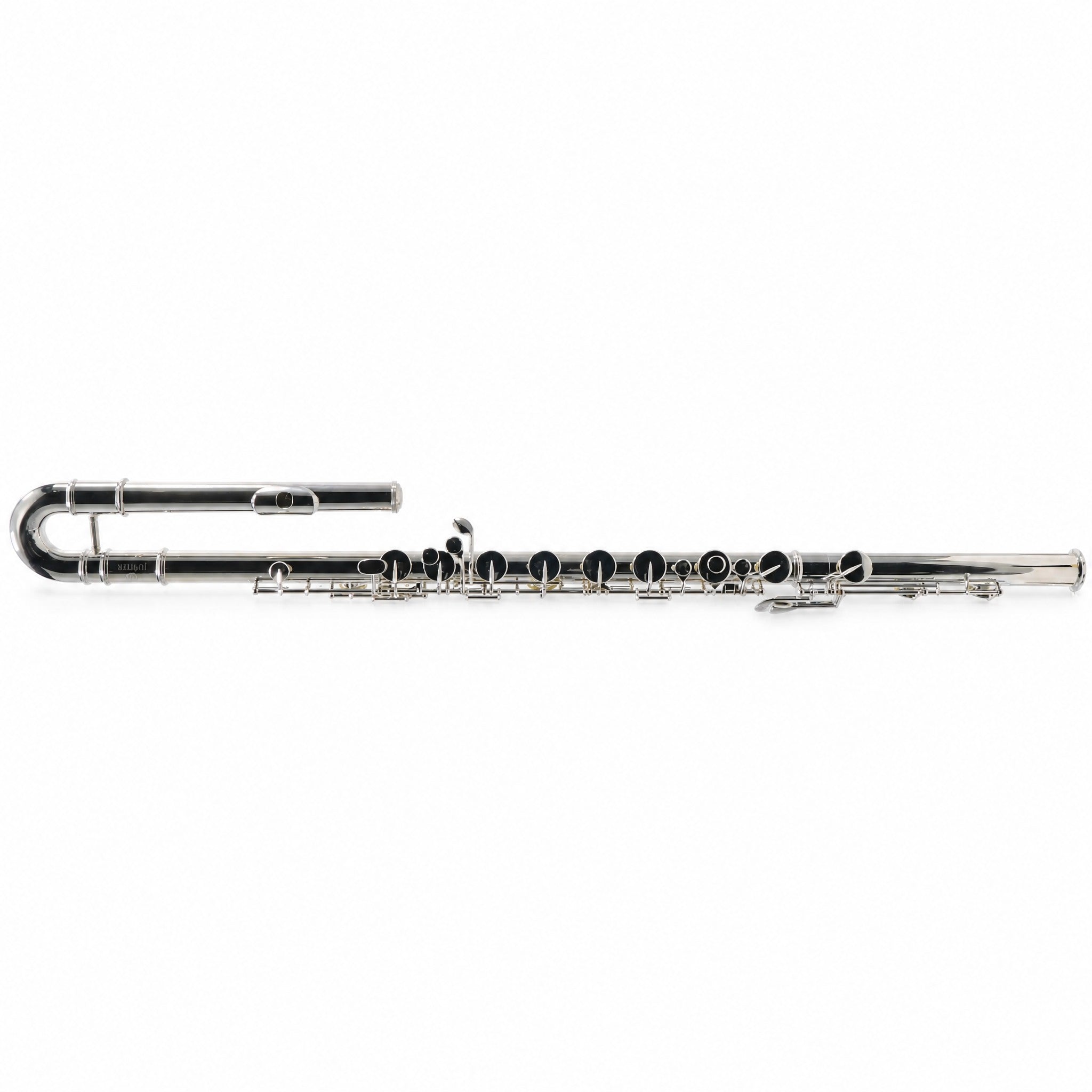 Jupiter JBF1000 Professional Bass Flute in Silver Plate