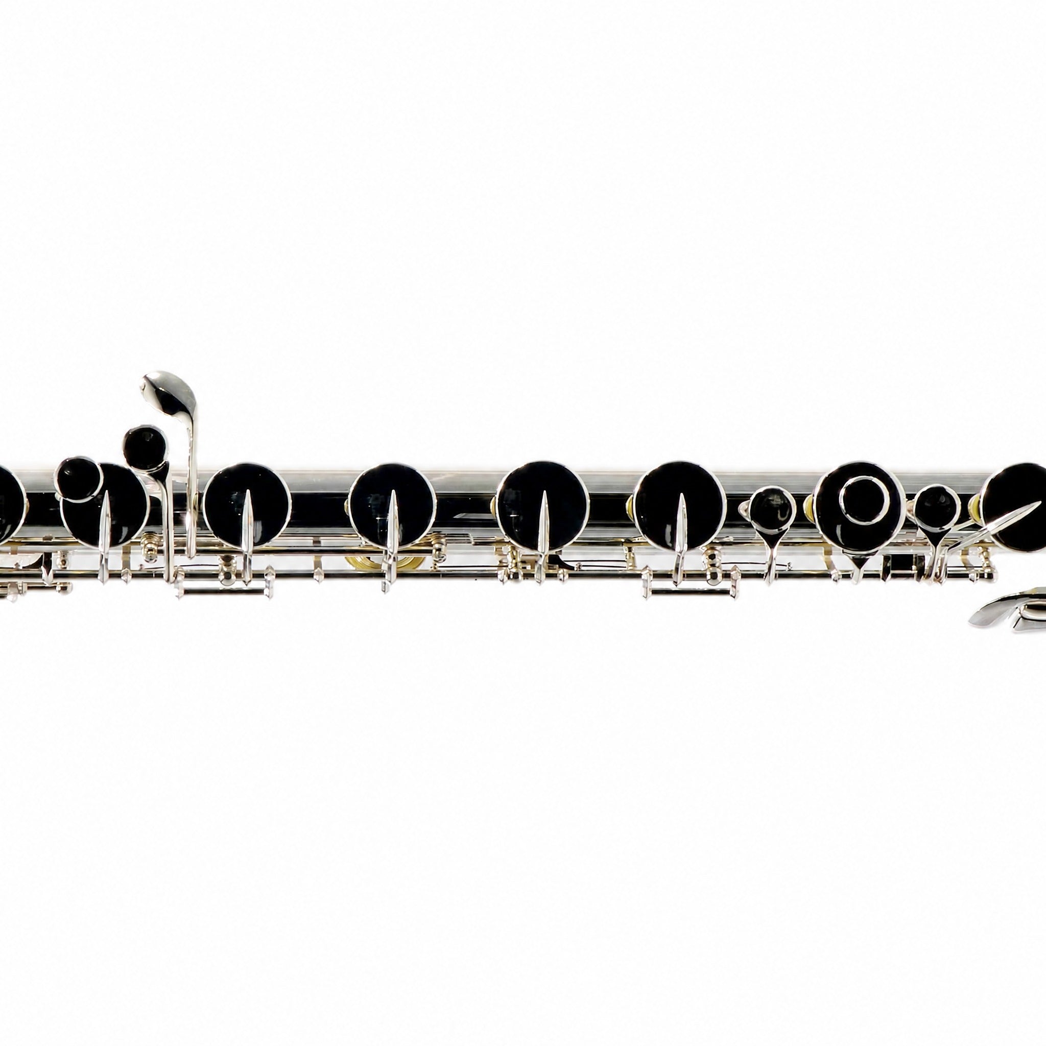 Jupiter JBF1000 Professional Bass Flute in Silver Plate