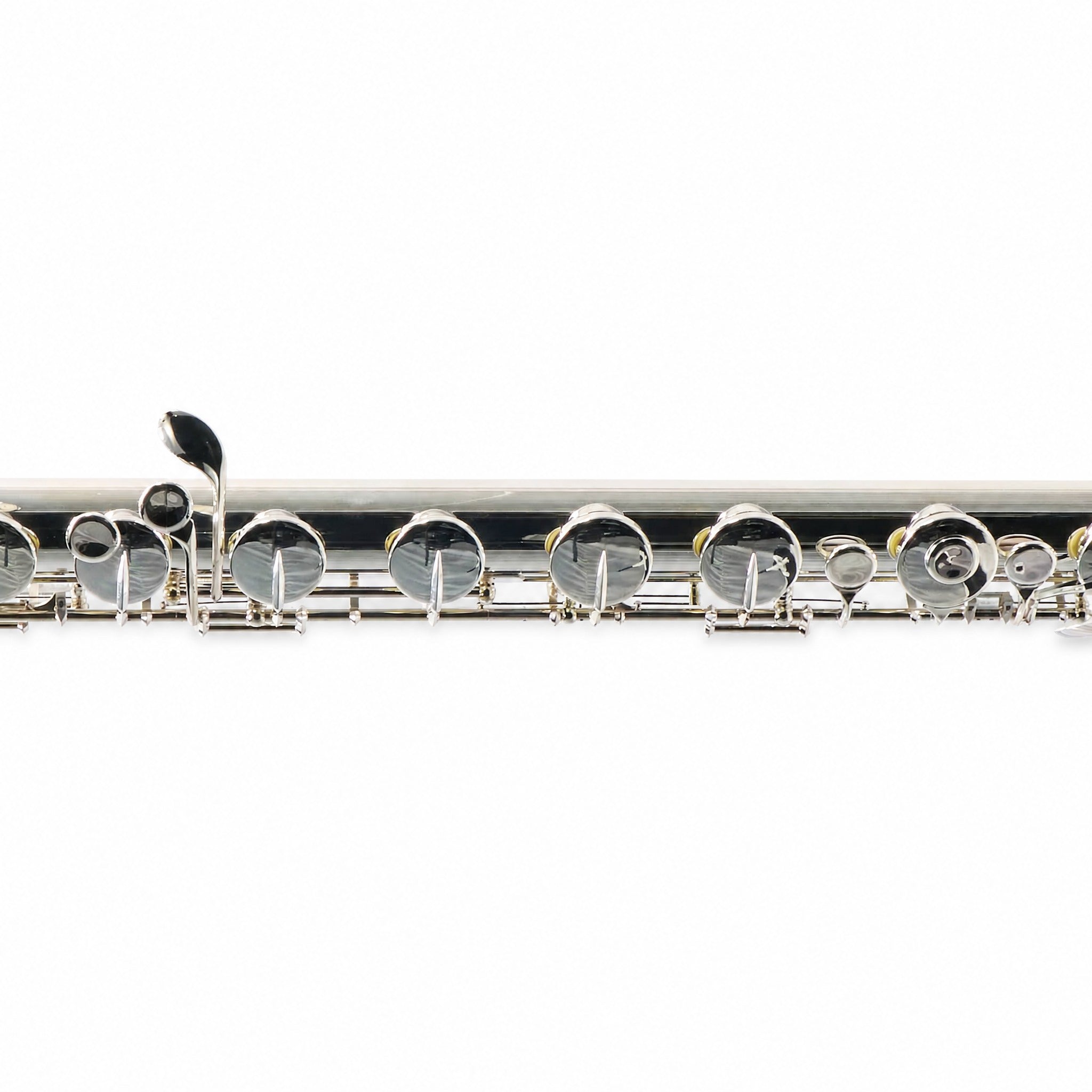 Jupiter JBF1000 Professional Bass Flute in Silver Plate