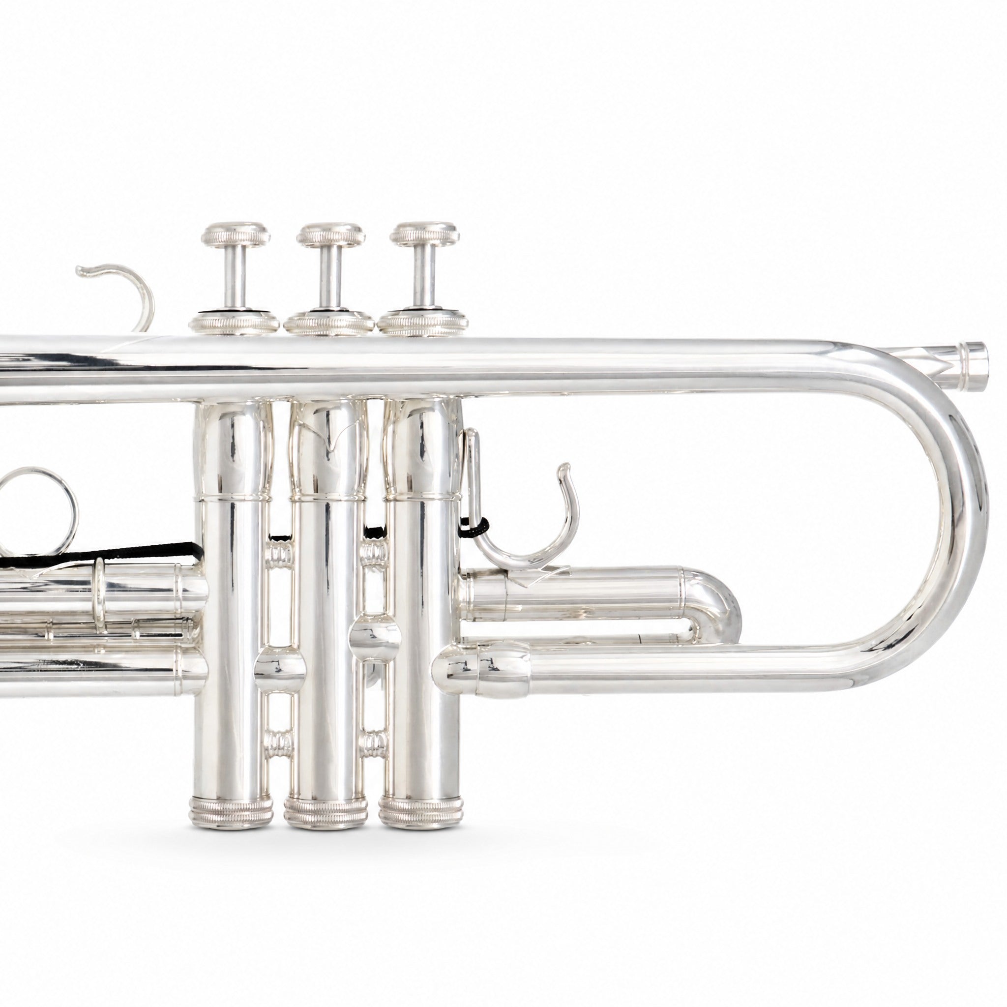 S.E. Shires Q12GRS Professional Bb Trumpet in Silver Plate