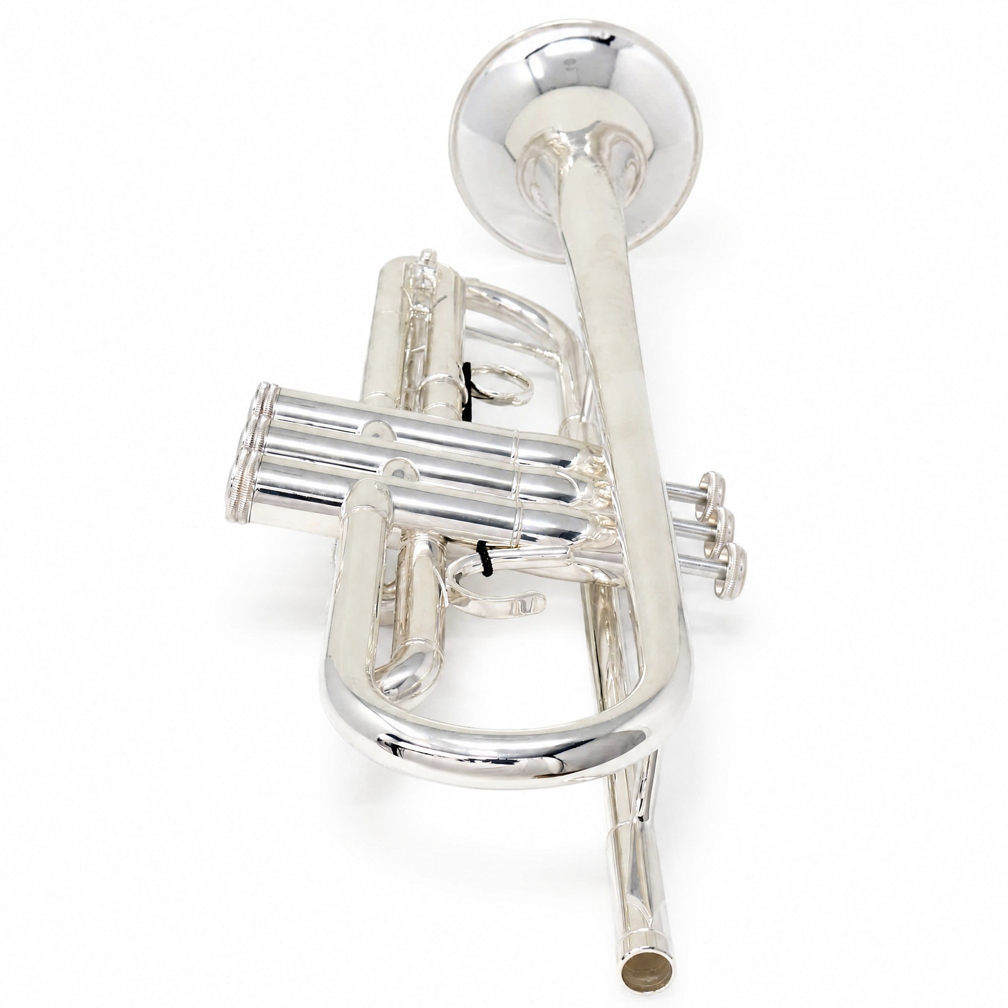 S.E. Shires Q12GRS Professional Bb Trumpet in Silver Plate