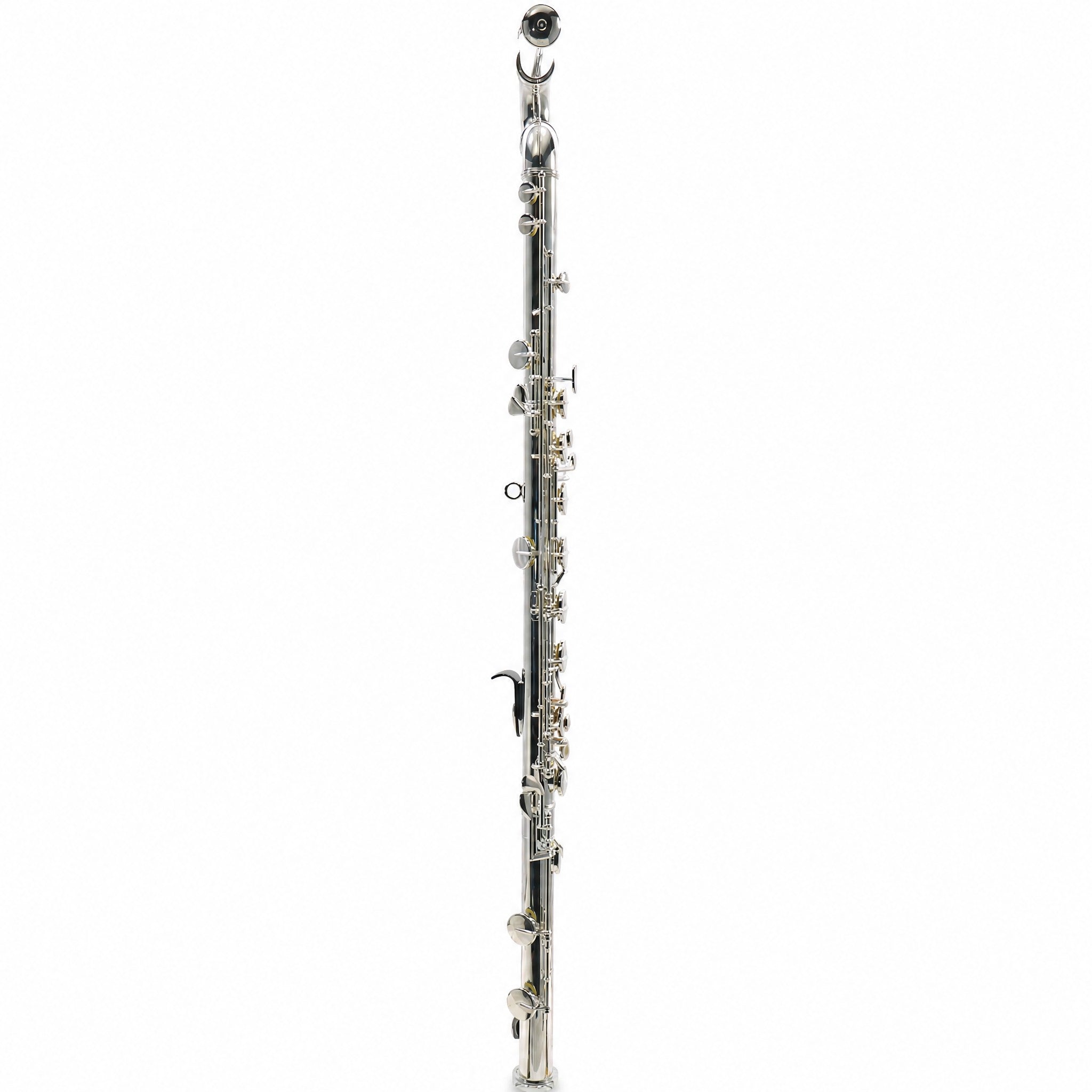 Jupiter JBF1100E Professional Vertical Bass Flute in Silver Plate