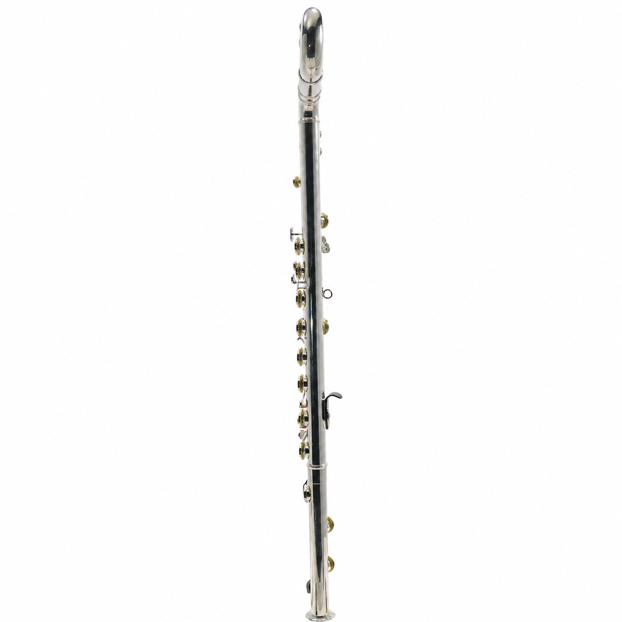 Jupiter JBF1100E Professional Vertical Bass Flute in Silver Plate