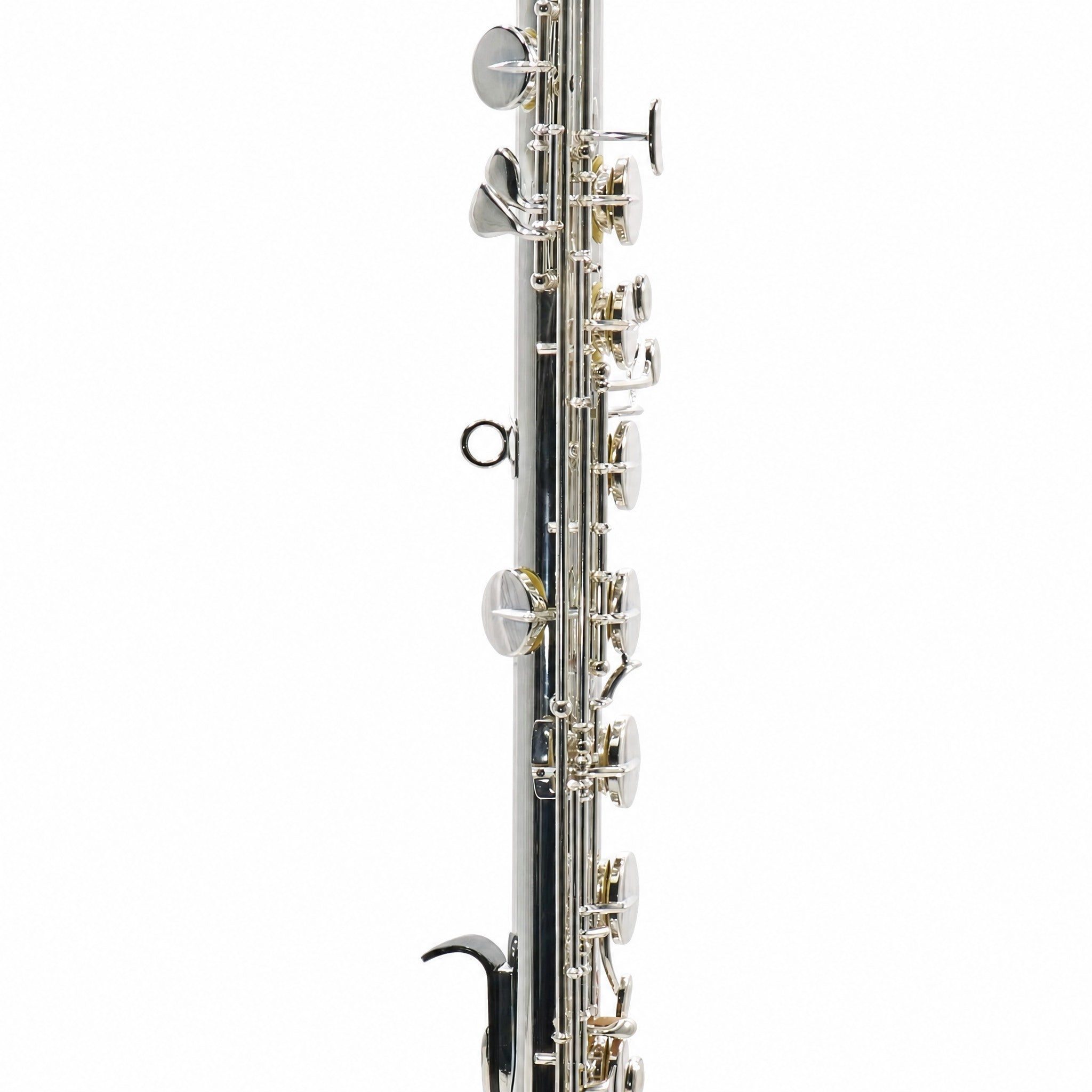 Jupiter JBF1100E Professional Vertical Bass Flute in Silver Plate