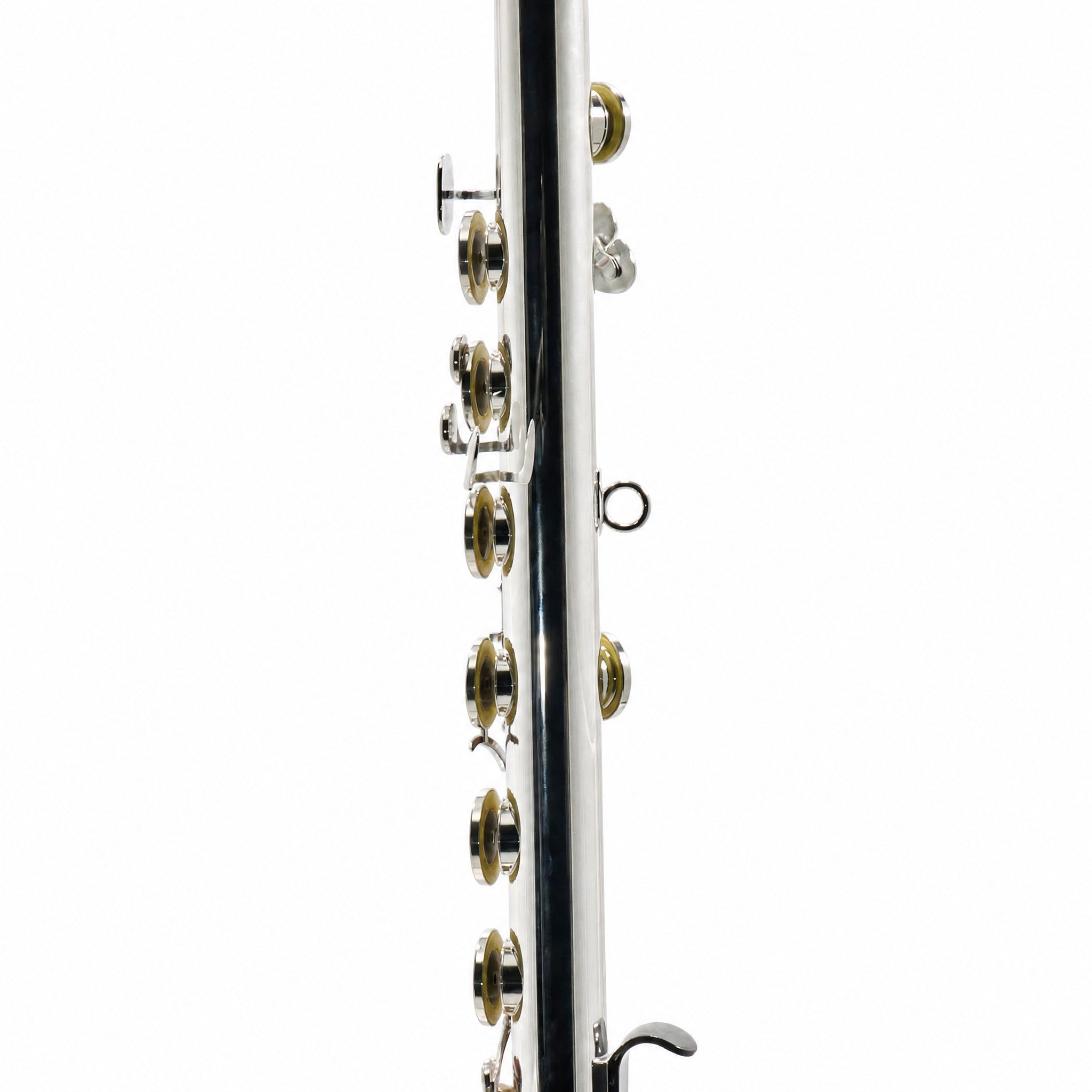 Jupiter JBF1100E Professional Vertical Bass Flute in Silver Plate