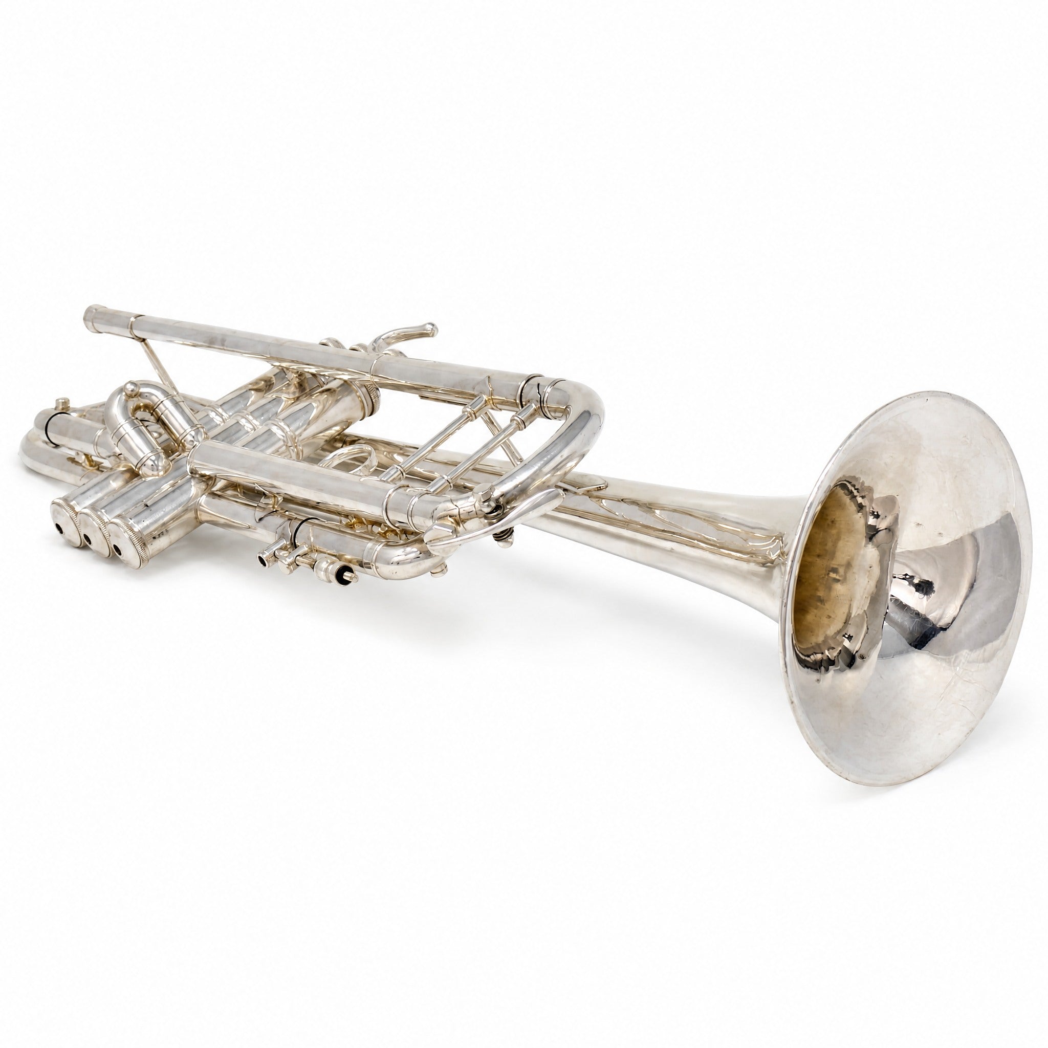 Bach 180S37 Stradivarius Professional Bb Trumpet in Silver Plate SN 609541