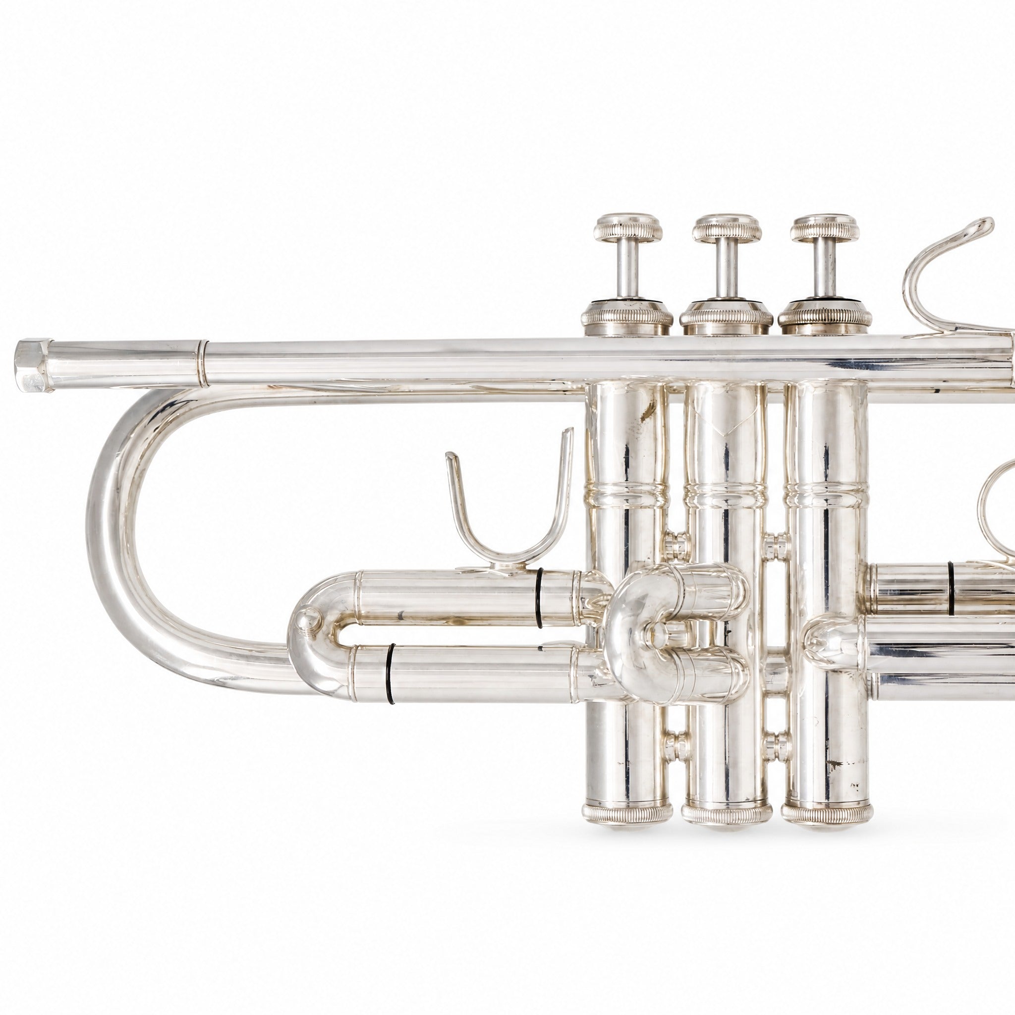 Bach 180S37 Stradivarius Professional Bb Trumpet in Silver Plate SN 609541