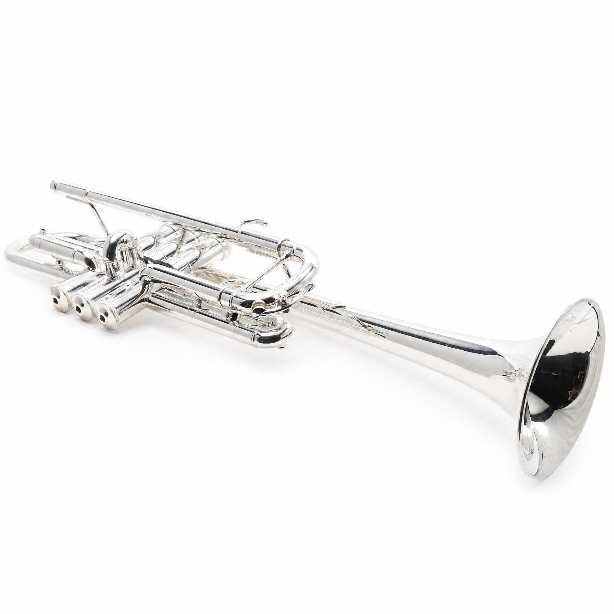 Eastman ETR834S Professional C Trumpet in Silver Plate