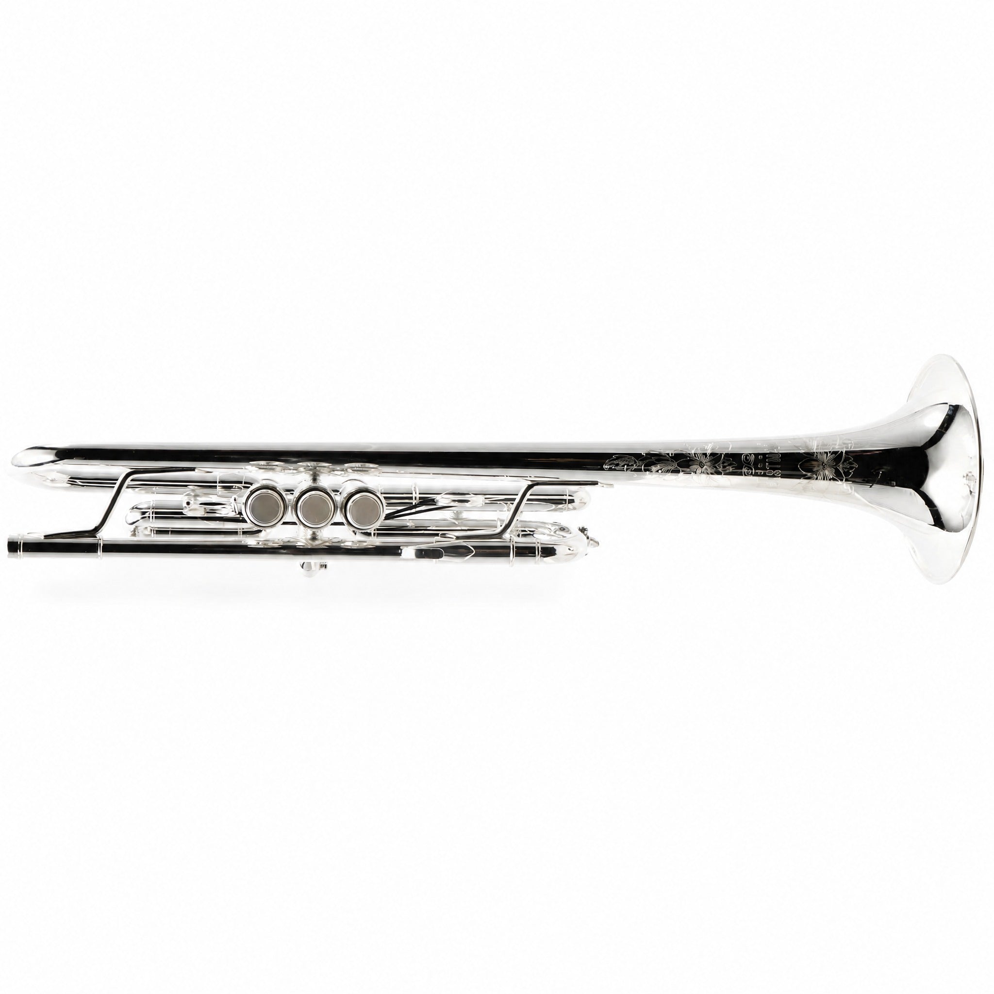 Eastman ETR834S Professional C Trumpet in Silver Plate