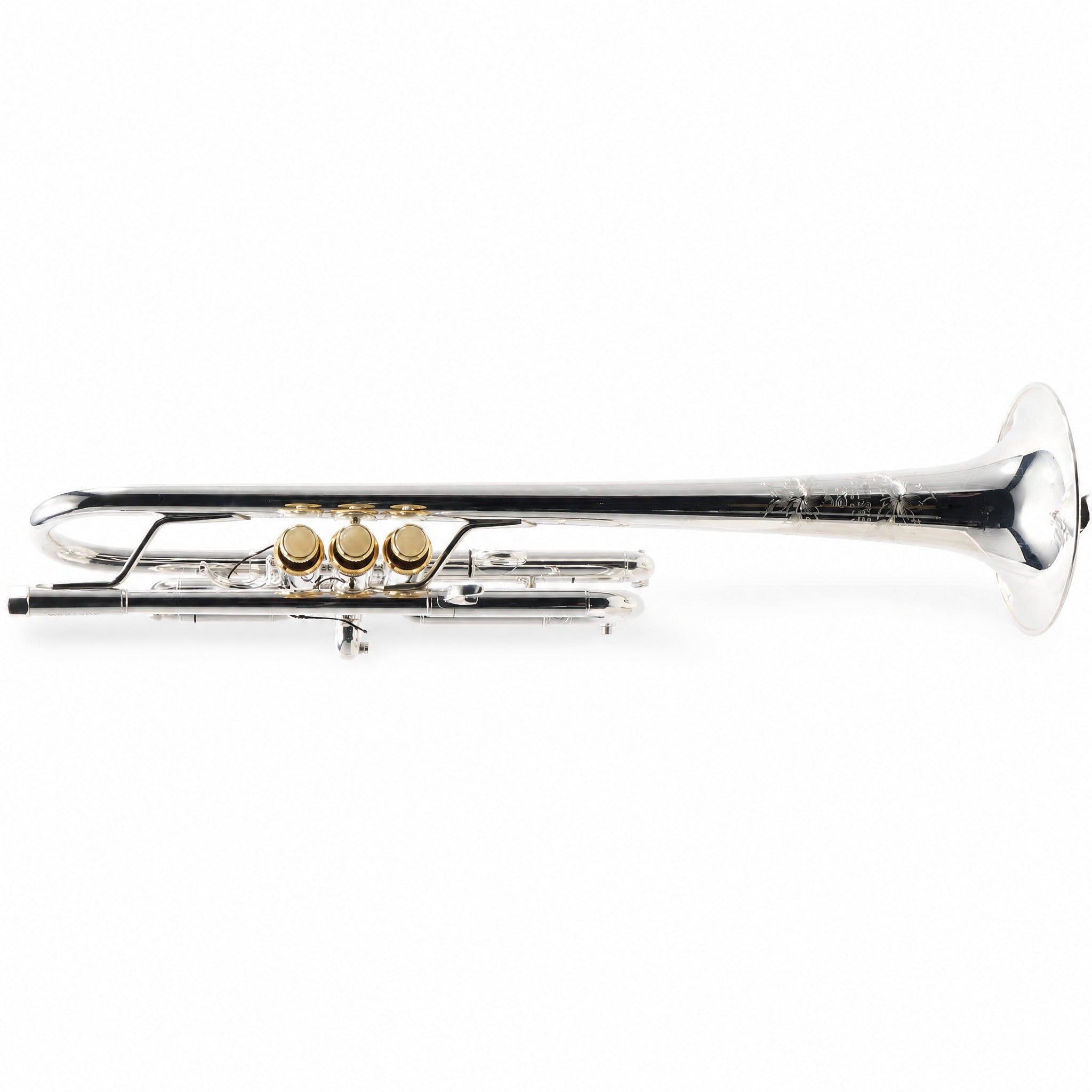 Eastman ETR530GS Intermediate C Trumpet in Silver Plate