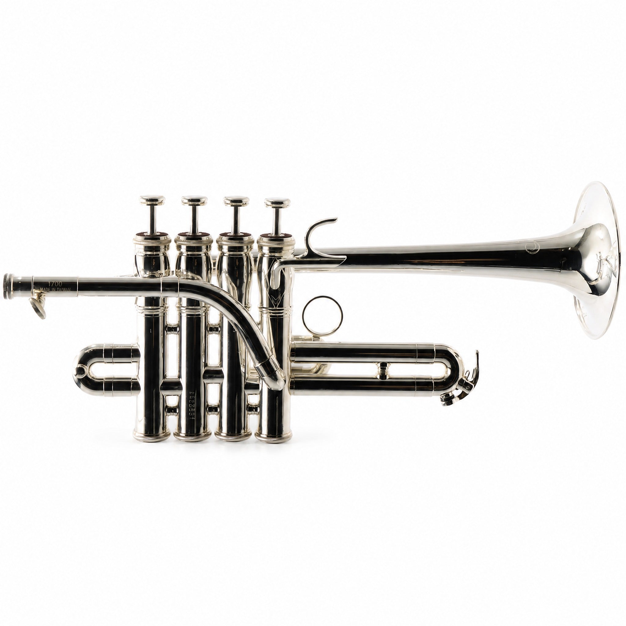 Jupiter XO 1700S Professional Bb/A Piccolo Trumpet in Silver Plate