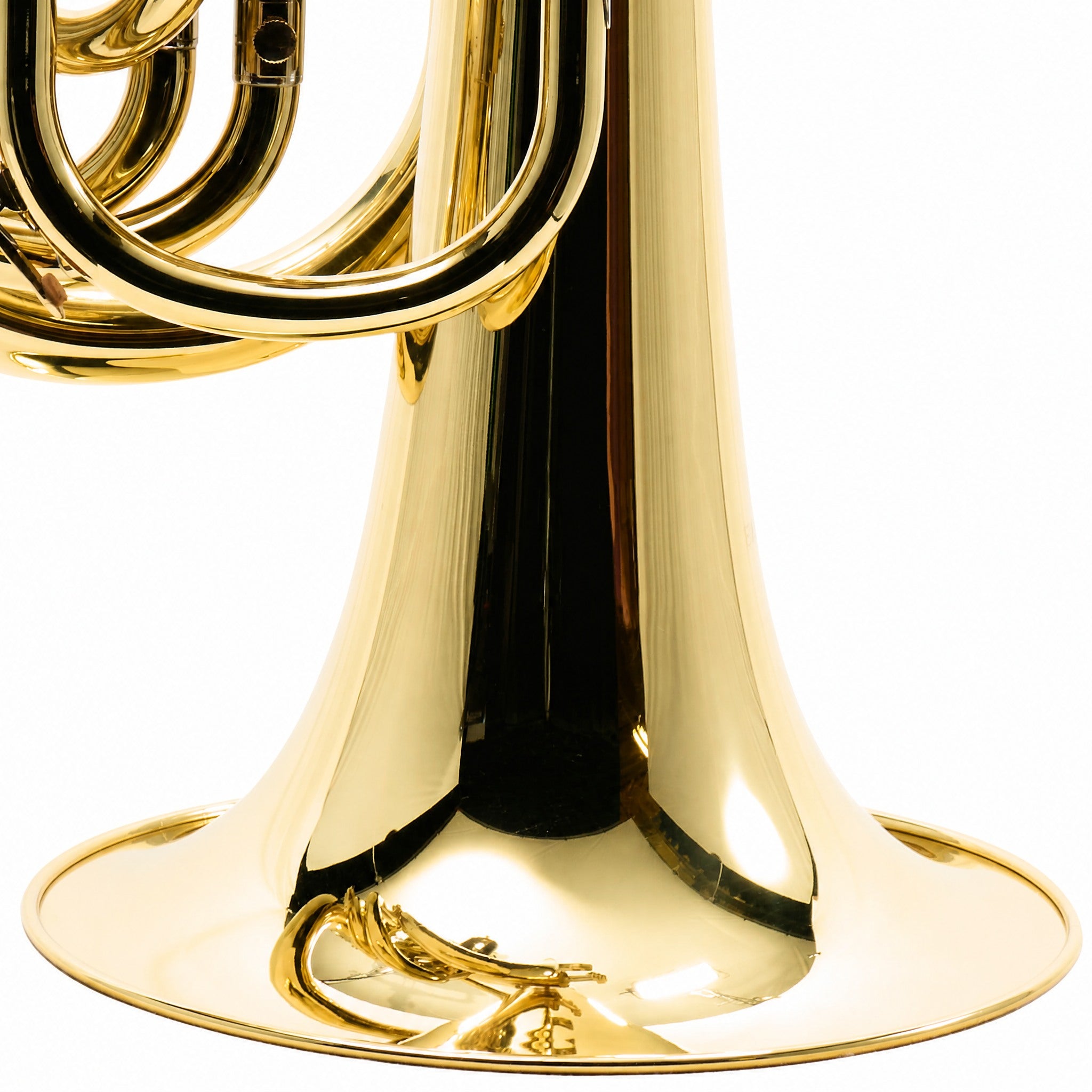 Eastman EMB411 Intermediate Bb Marching Baritone Horn in Clear Lacquer