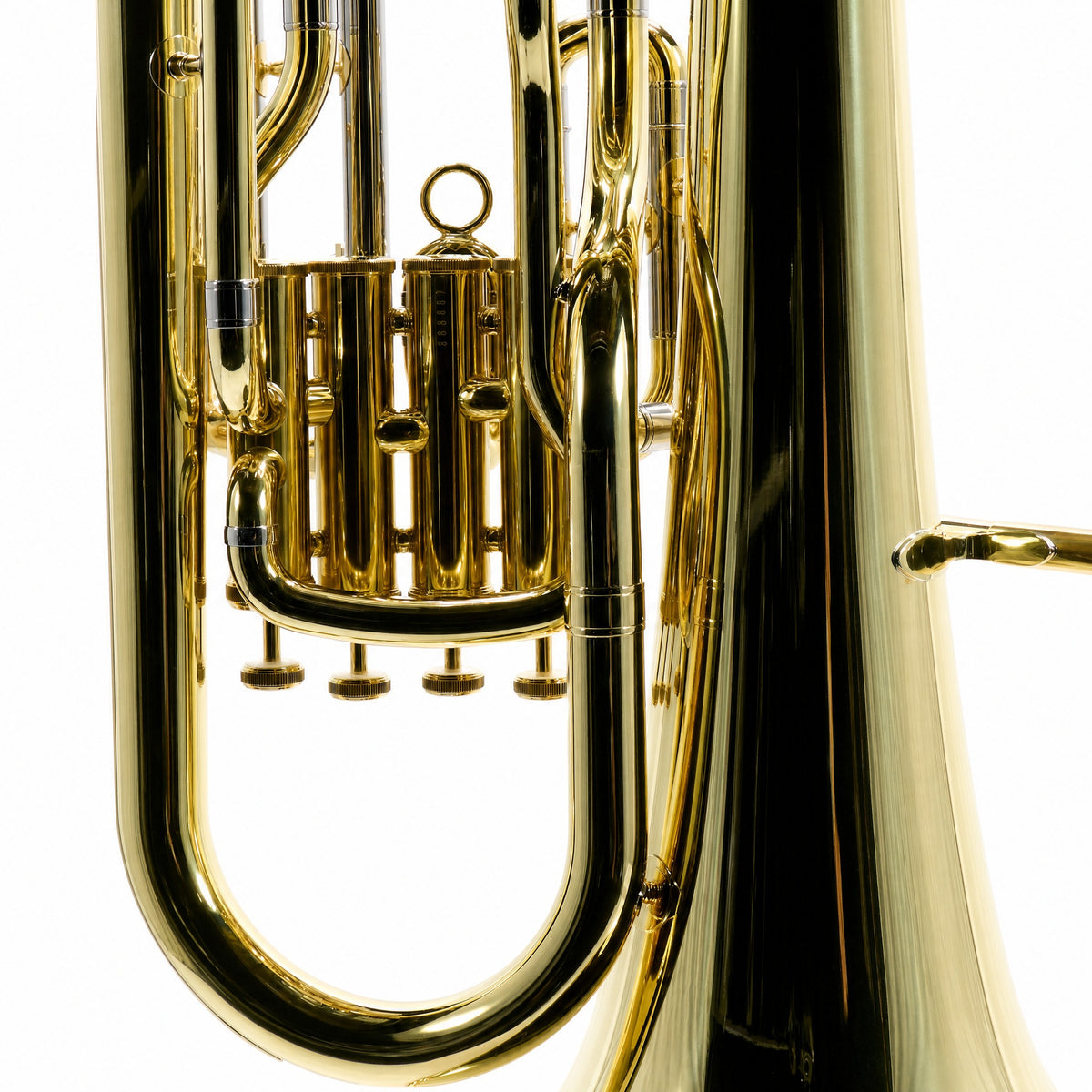 Yamaha YEP-321 Intermediate 4-Valve Bb Euphonium in Clear Lacquer
