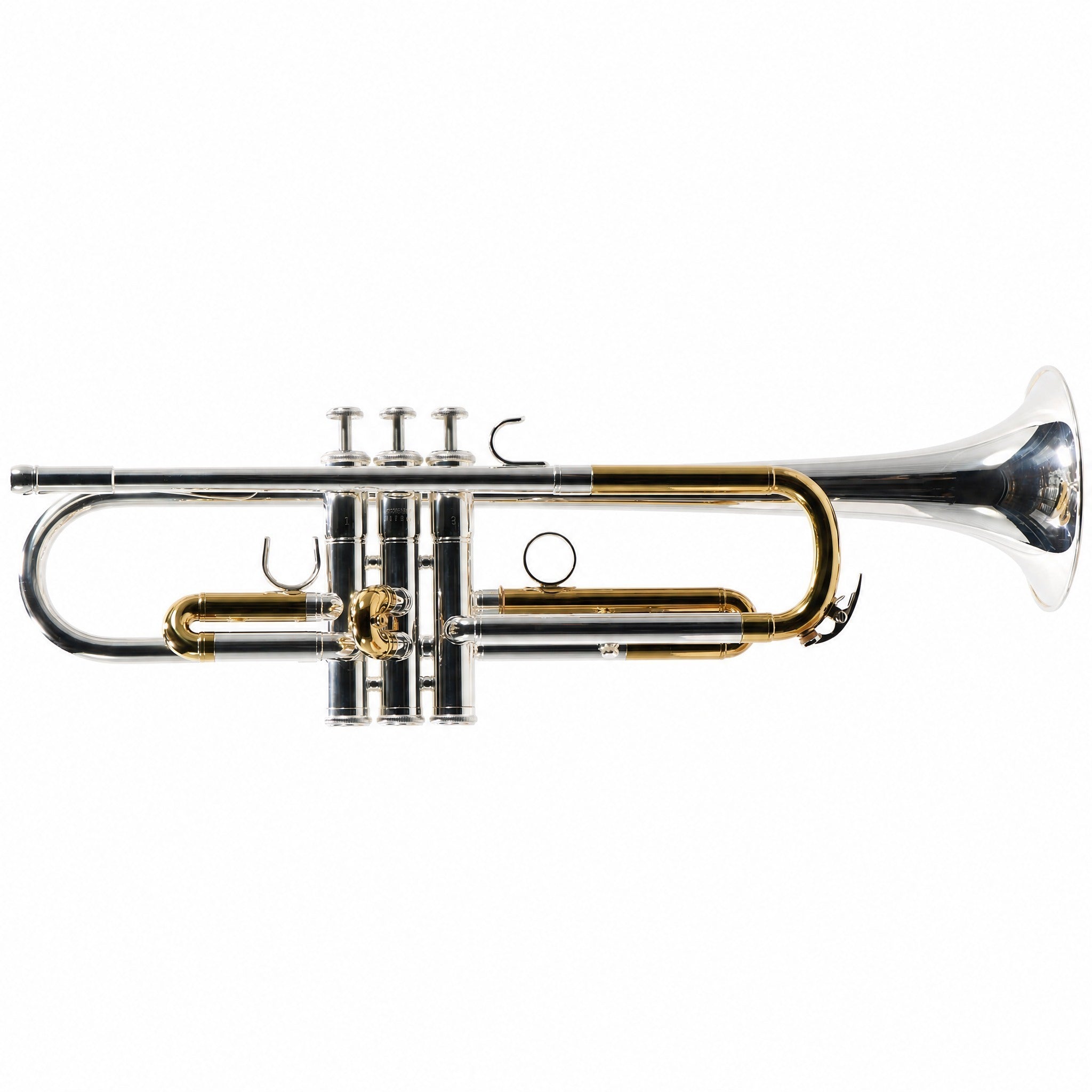 Yamaha YTR-5330MRC Intermediate Mariachi Bb Trumpet in Silver Plate with Gold Highlights