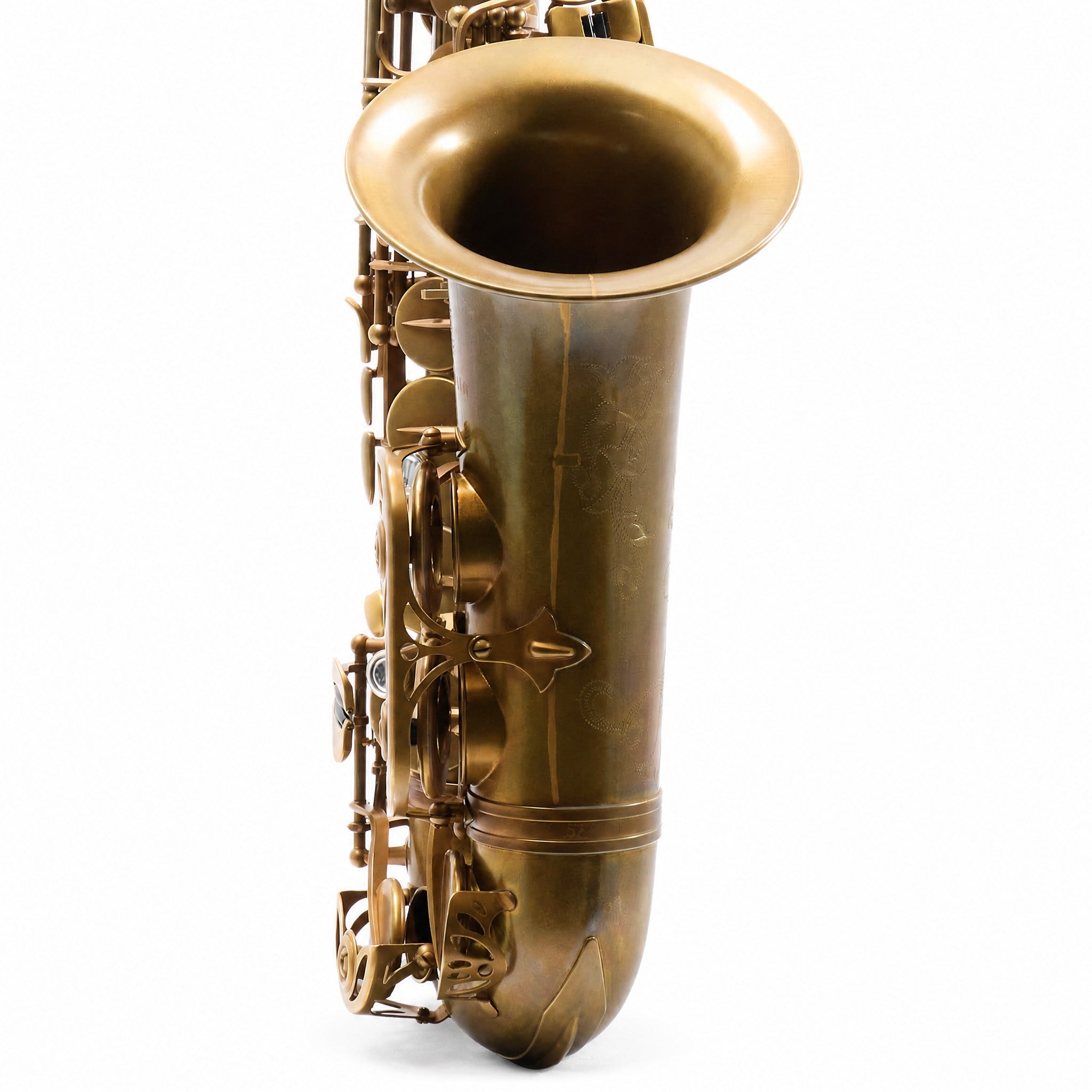 Eastman EAS852 '52nd Street' Professional Alto Saxophone in Aged Unlacquered Brass