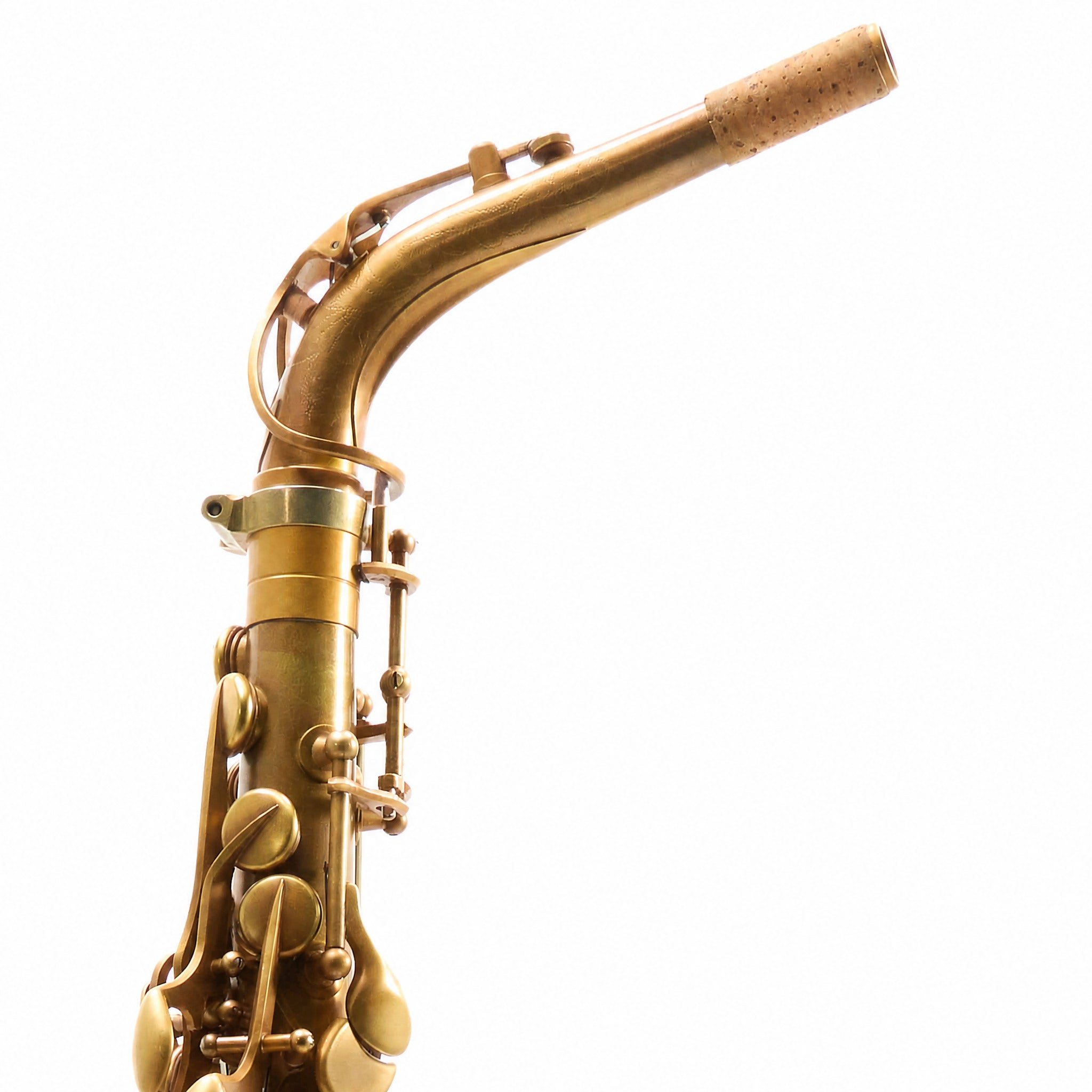 Eastman EAS852 '52nd Street' Professional Alto Saxophone in Aged Unlacquered Brass