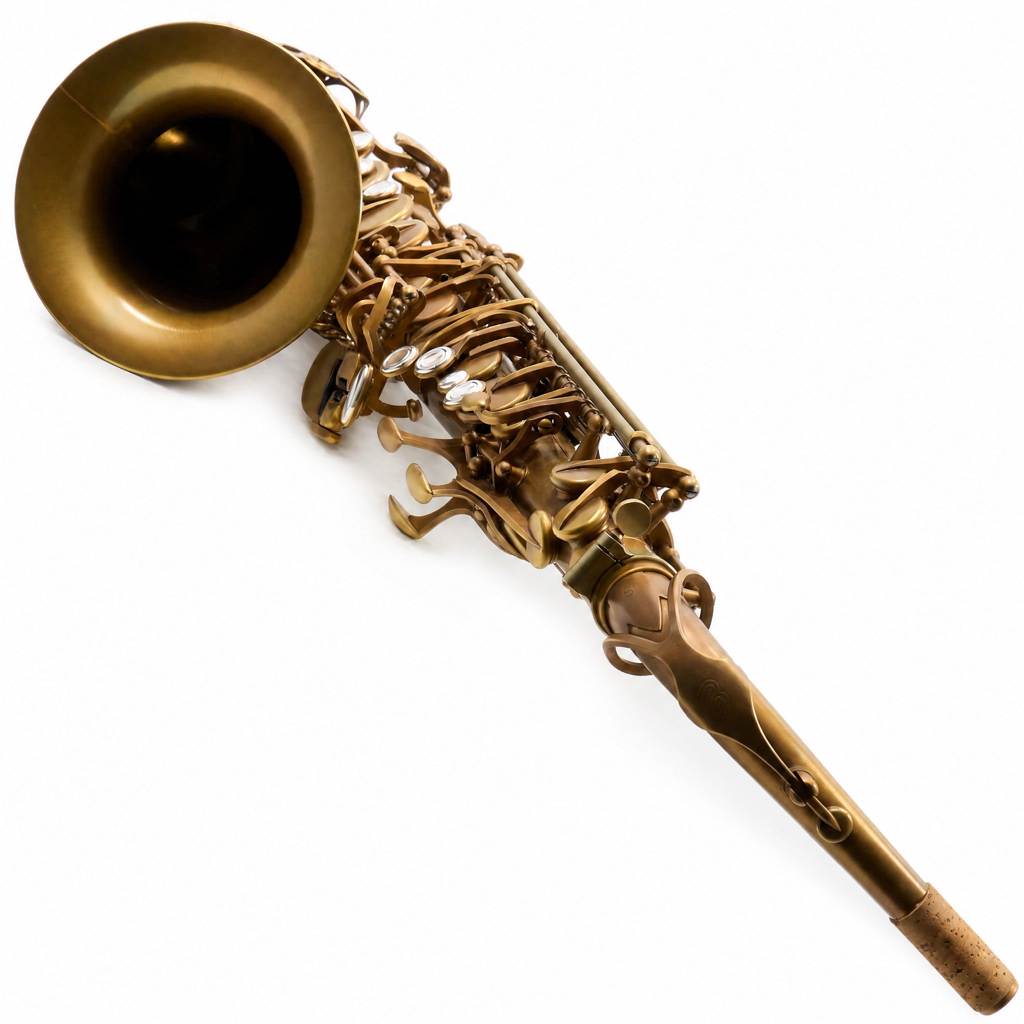 Eastman EAS852 '52nd Street' Professional Alto Saxophone in Aged Unlacquered Brass