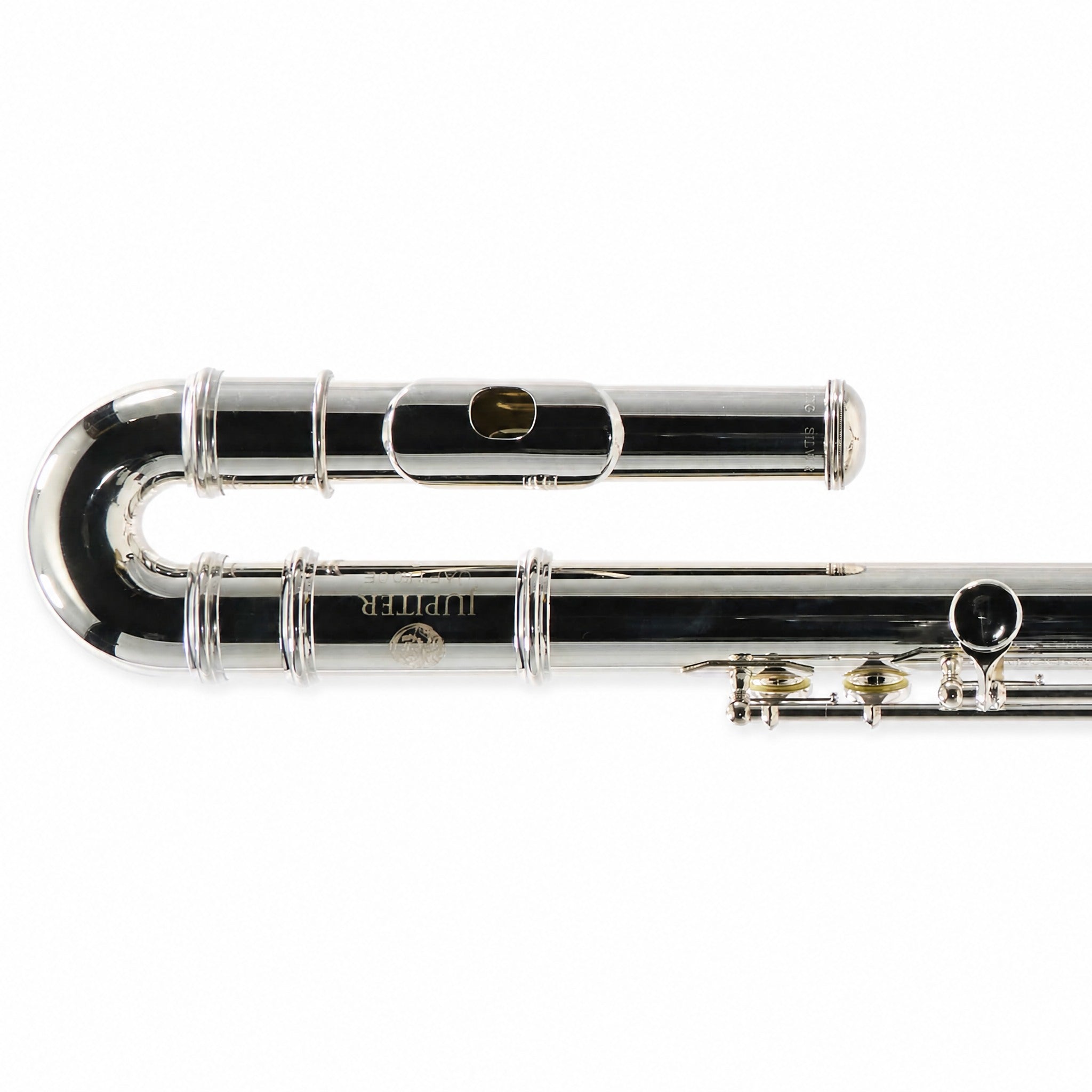 Jupiter JAF1100XE Performance Alto Flute in Silver Plate