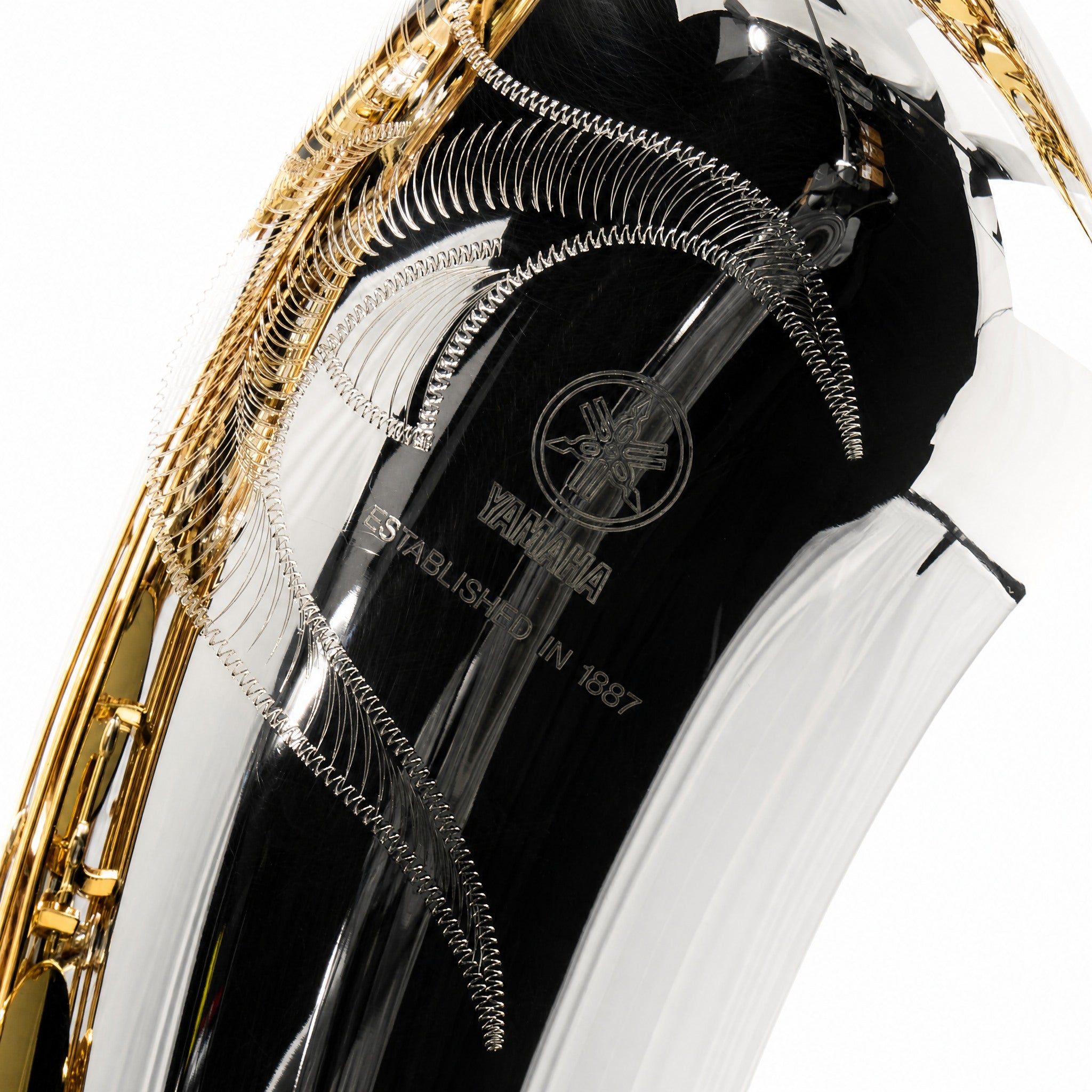 Yamaha YTS-480SGLKY Intermediate Tenor Saxophone in Silver Plate