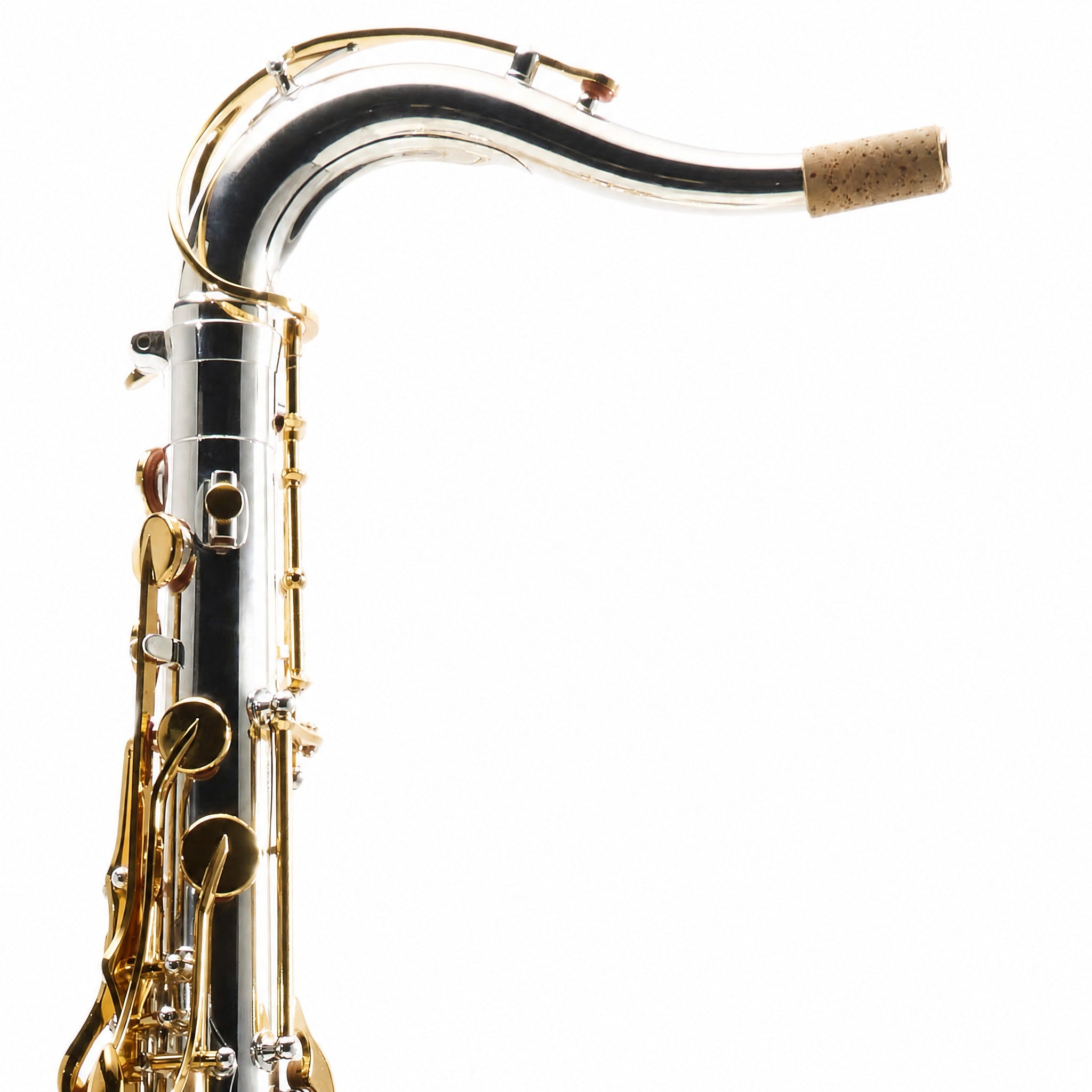 Yamaha YTS-480SGLKY Intermediate Tenor Saxophone in Silver Plate