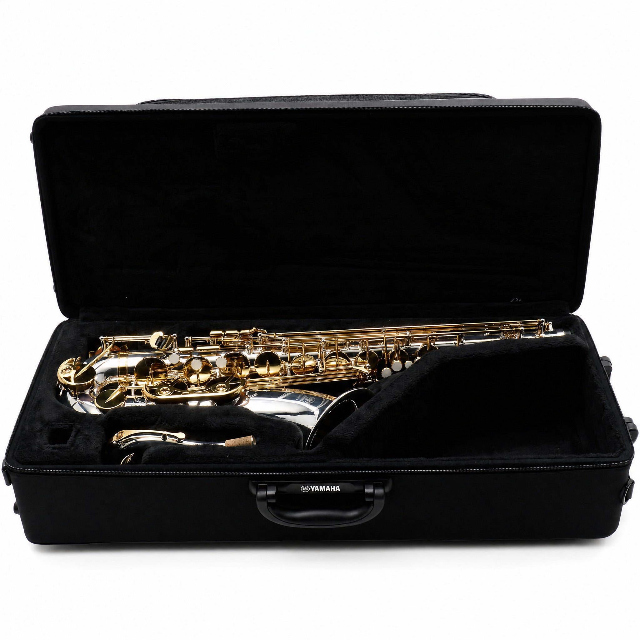 Yamaha YTS-480SGLKY Intermediate Tenor Saxophone in Silver Plate