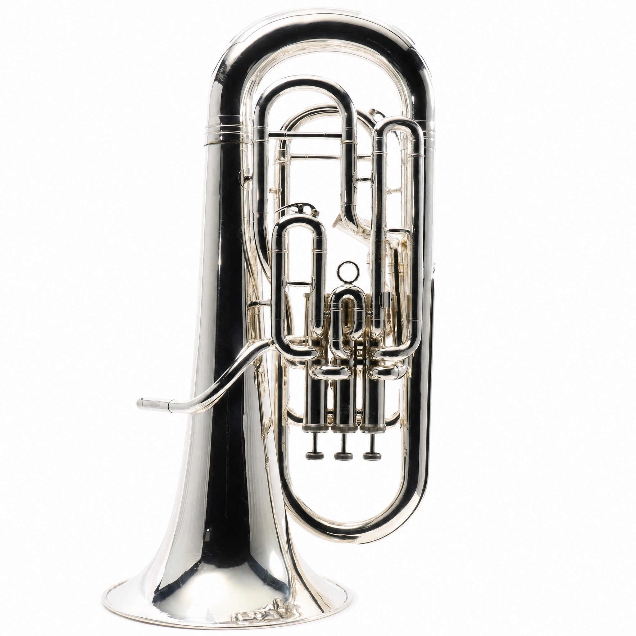 Yamaha YEP-641 Professional Bb Euphonium in Silver Plate