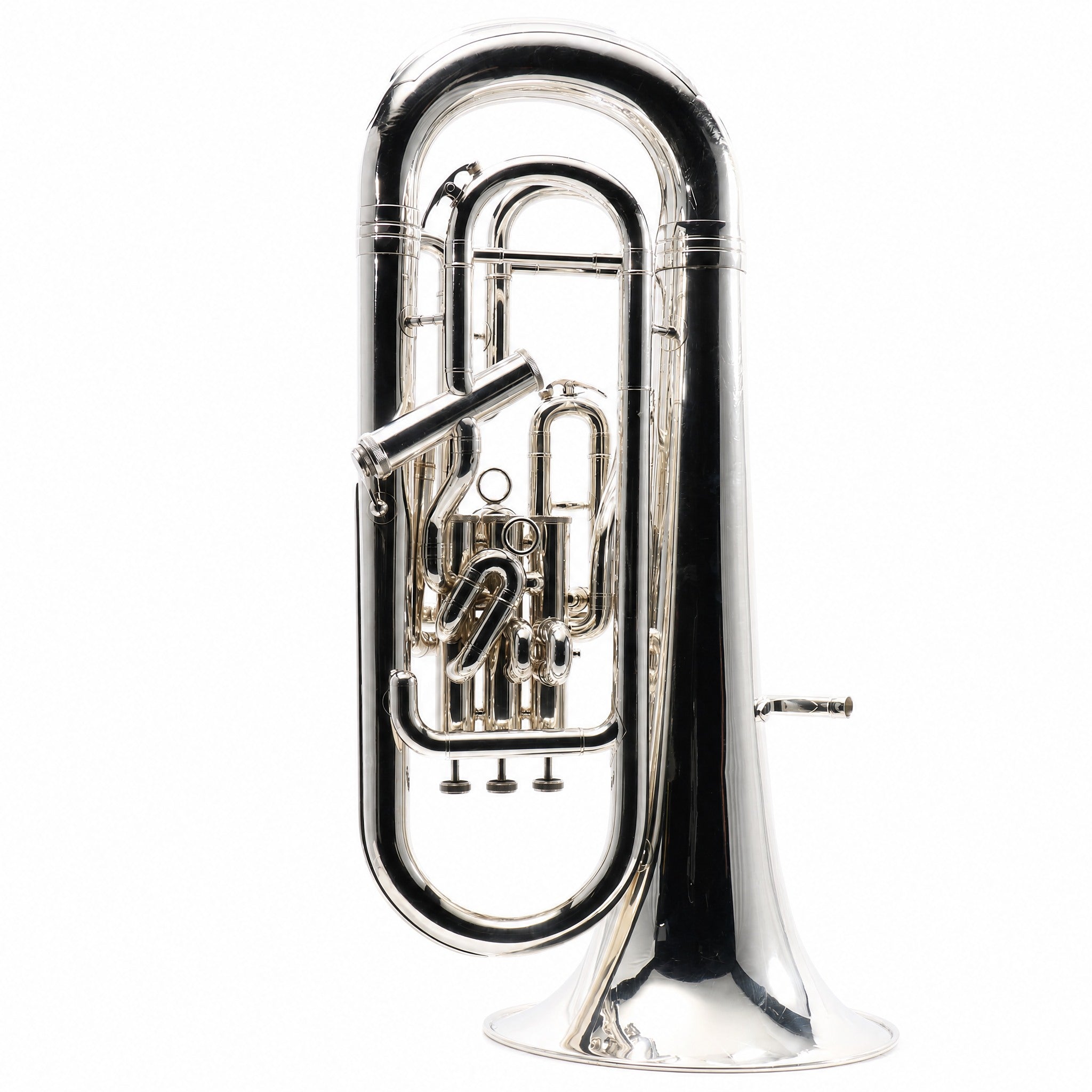 Yamaha YEP-641 Professional Bb Euphonium in Silver Plate