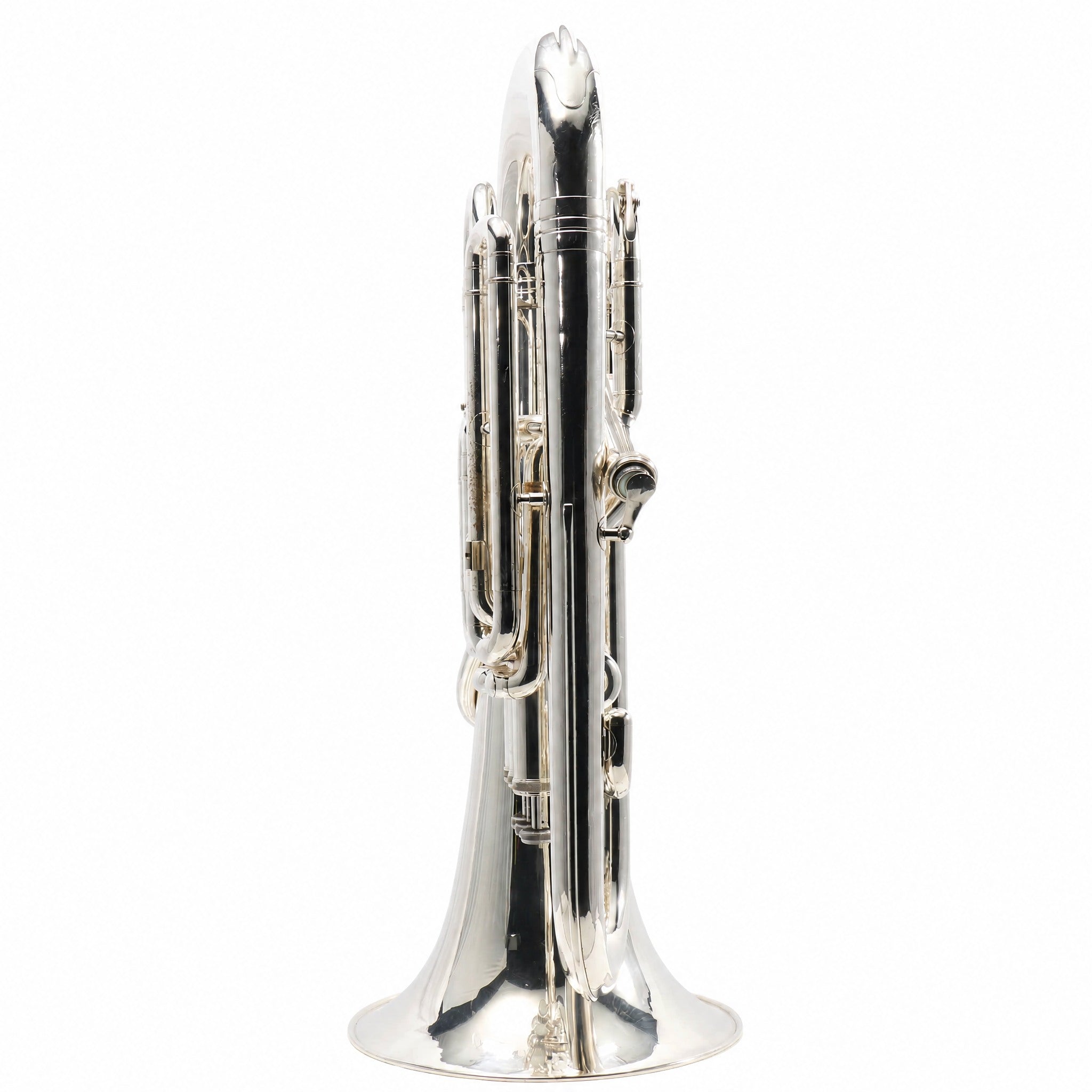 Yamaha YEP-641 Professional Bb Euphonium in Silver Plate