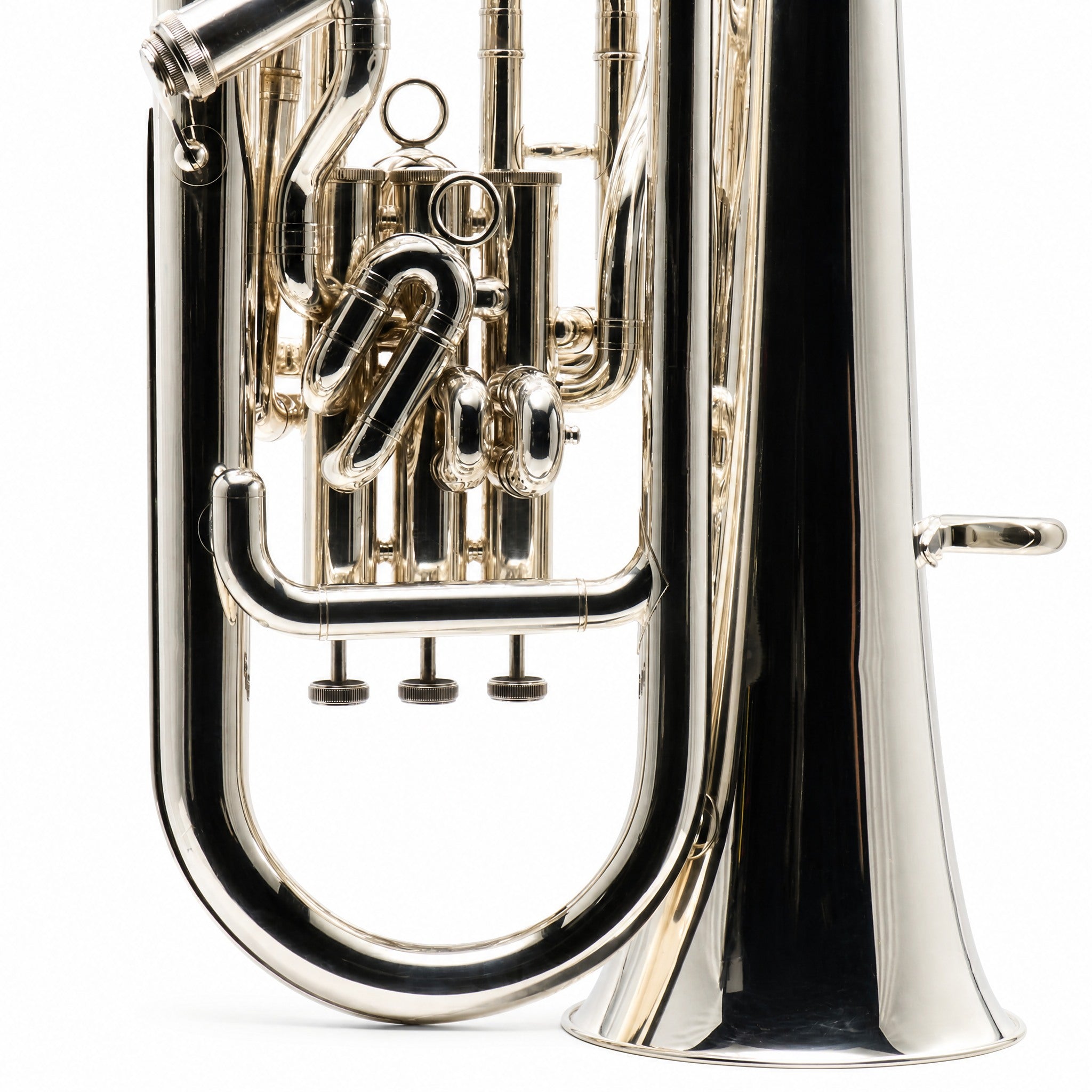Yamaha YEP-641 Professional Bb Euphonium in Silver Plate