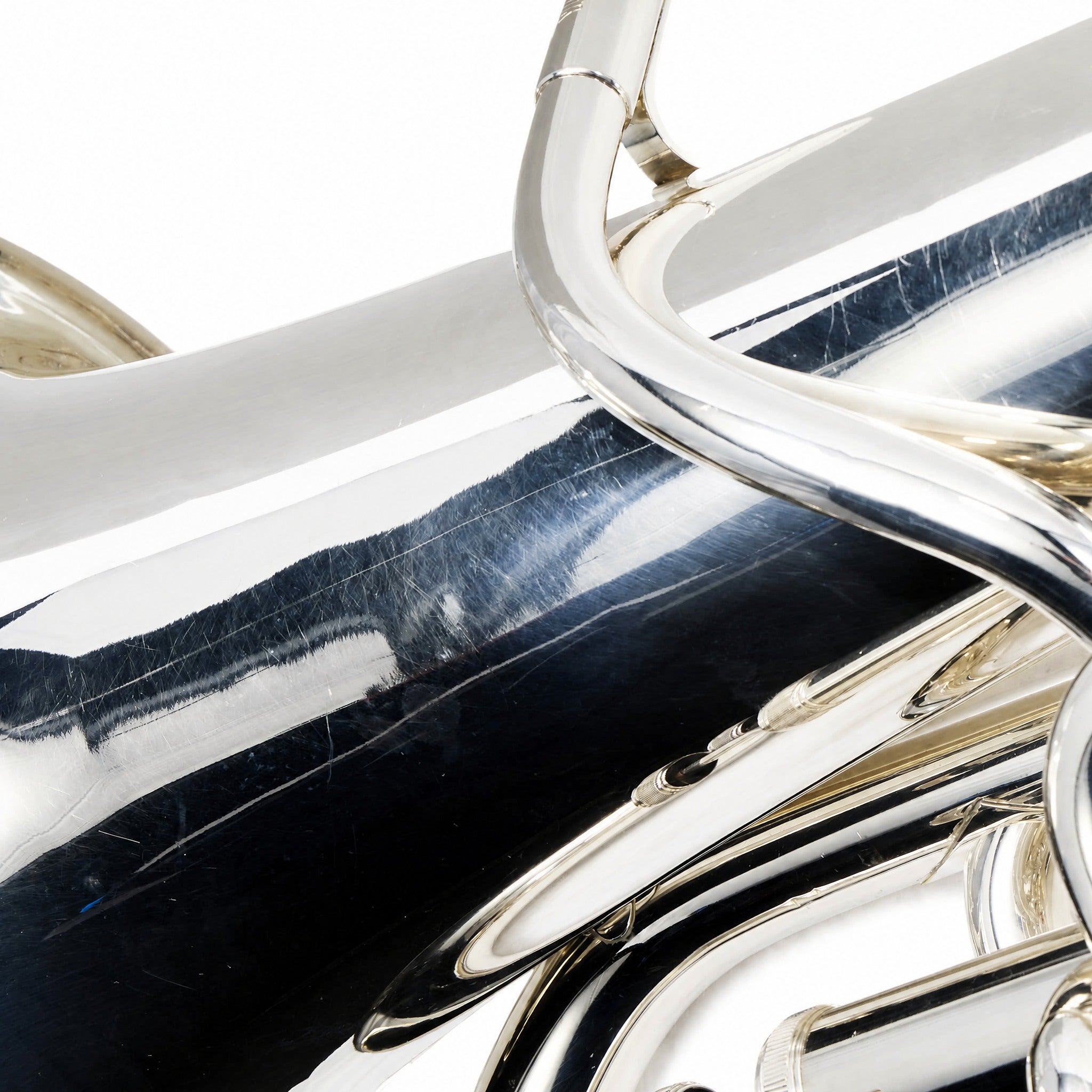 Yamaha YEP-641 Professional Bb Euphonium in Silver Plate