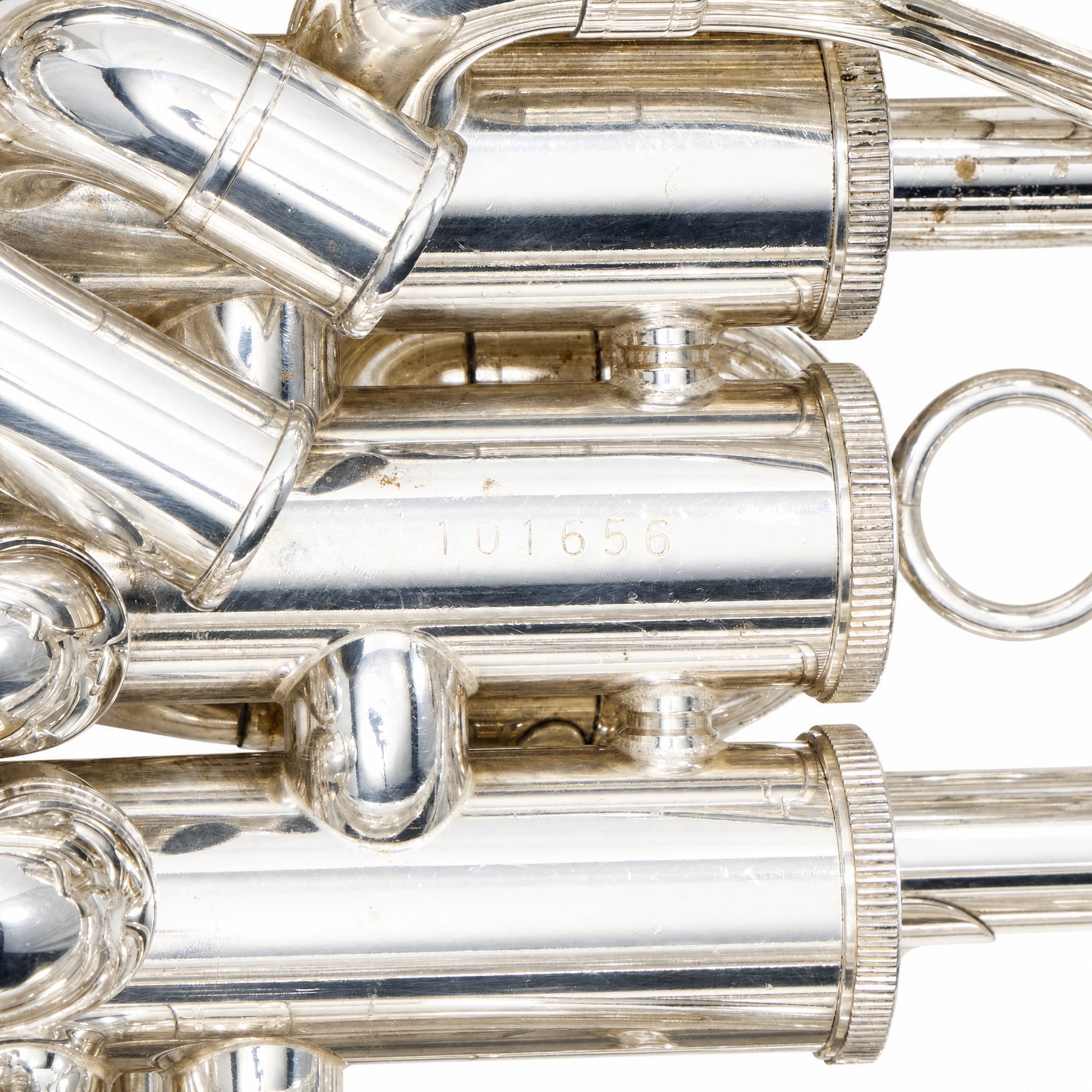 Yamaha YEP-641 Professional Bb Euphonium in Silver Plate